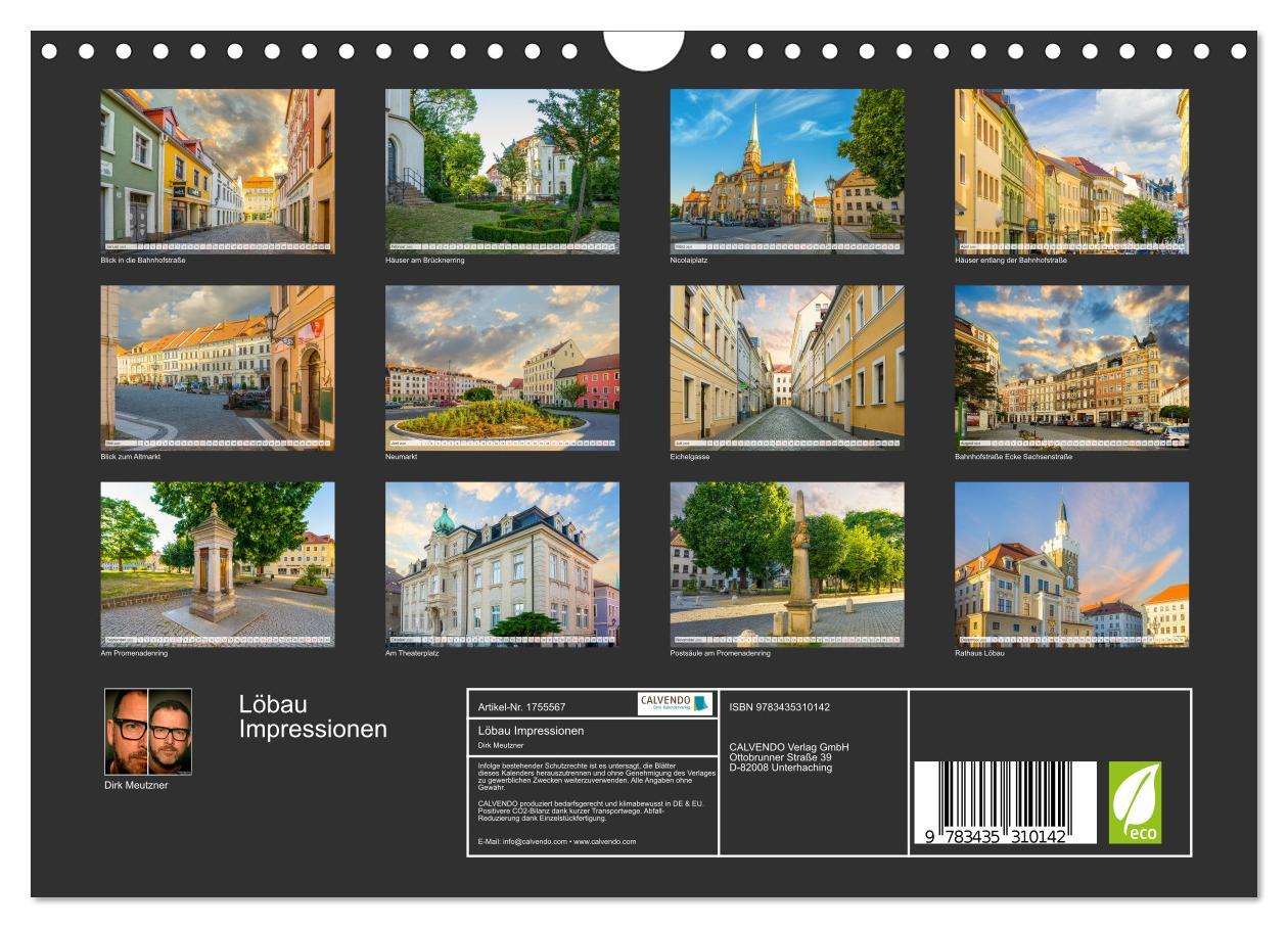 Bild: 9783435310142 | Löbau Impressionen (Wandkalender 2025 DIN A4 quer), CALVENDO...