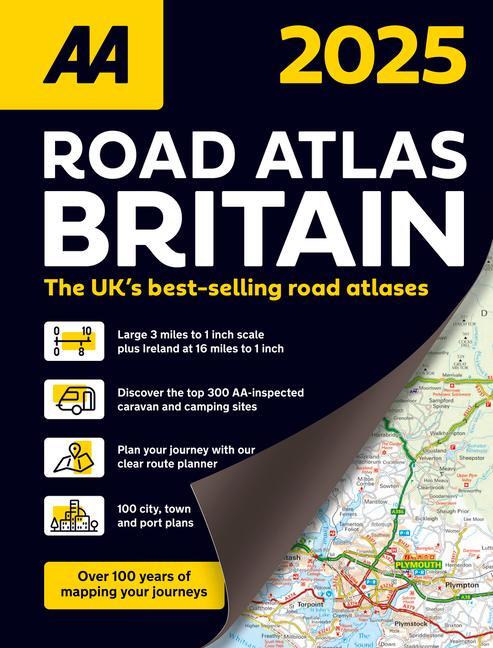 Cover: 9780749584009 | Road Atlas Britain 2025 | Taschenbuch | Kartoniert | Englisch | 2024