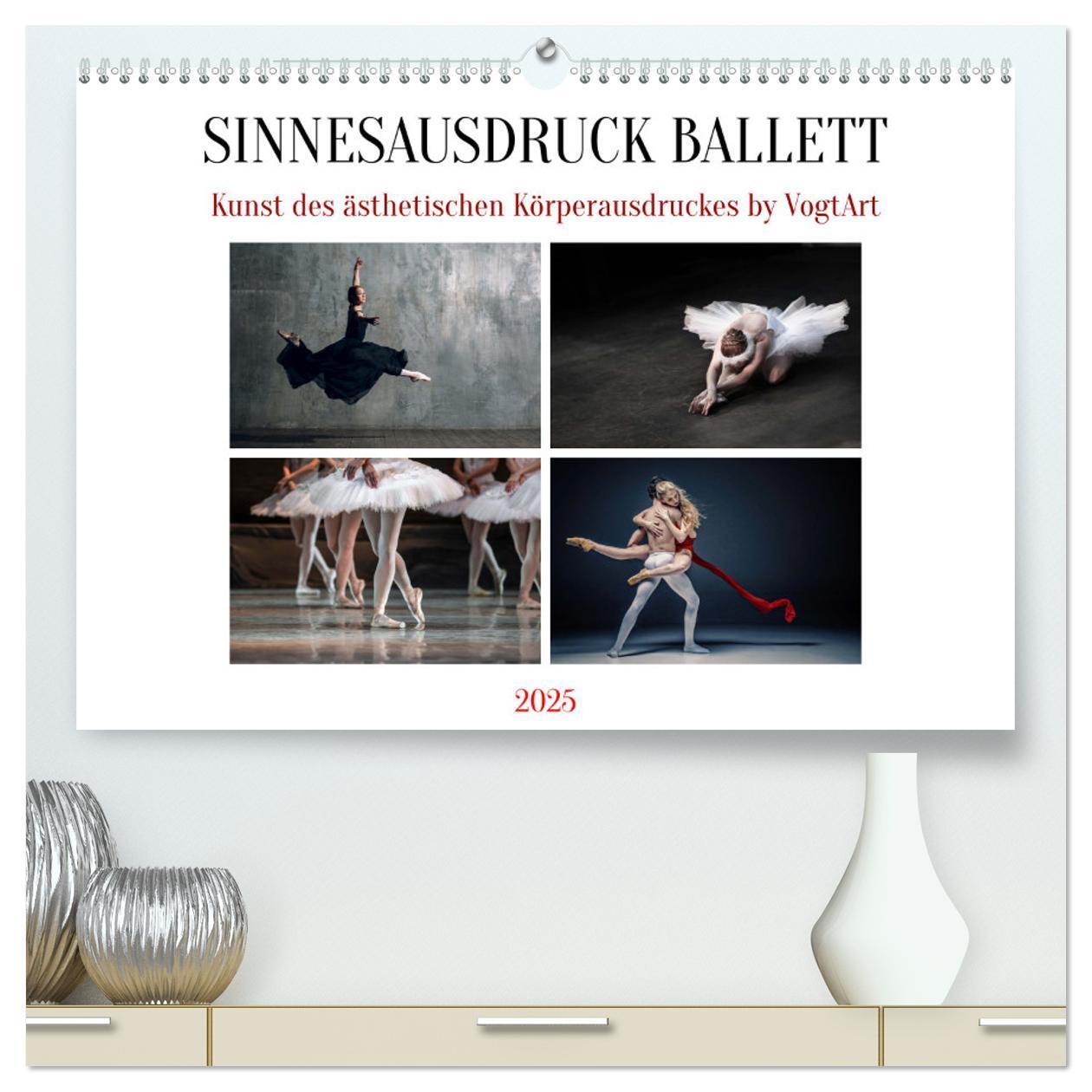 Cover: 9783383889318 | Sinneseindrücke Ballett (hochwertiger Premium Wandkalender 2025 DIN...