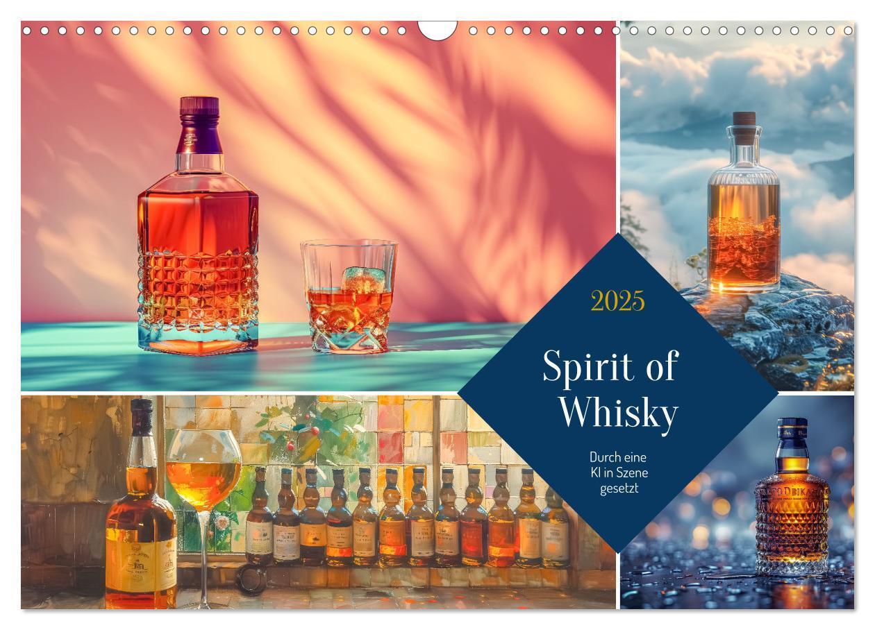 Cover: 9783457135785 | Spirit of Whisky (Wandkalender 2025 DIN A3 quer), CALVENDO...