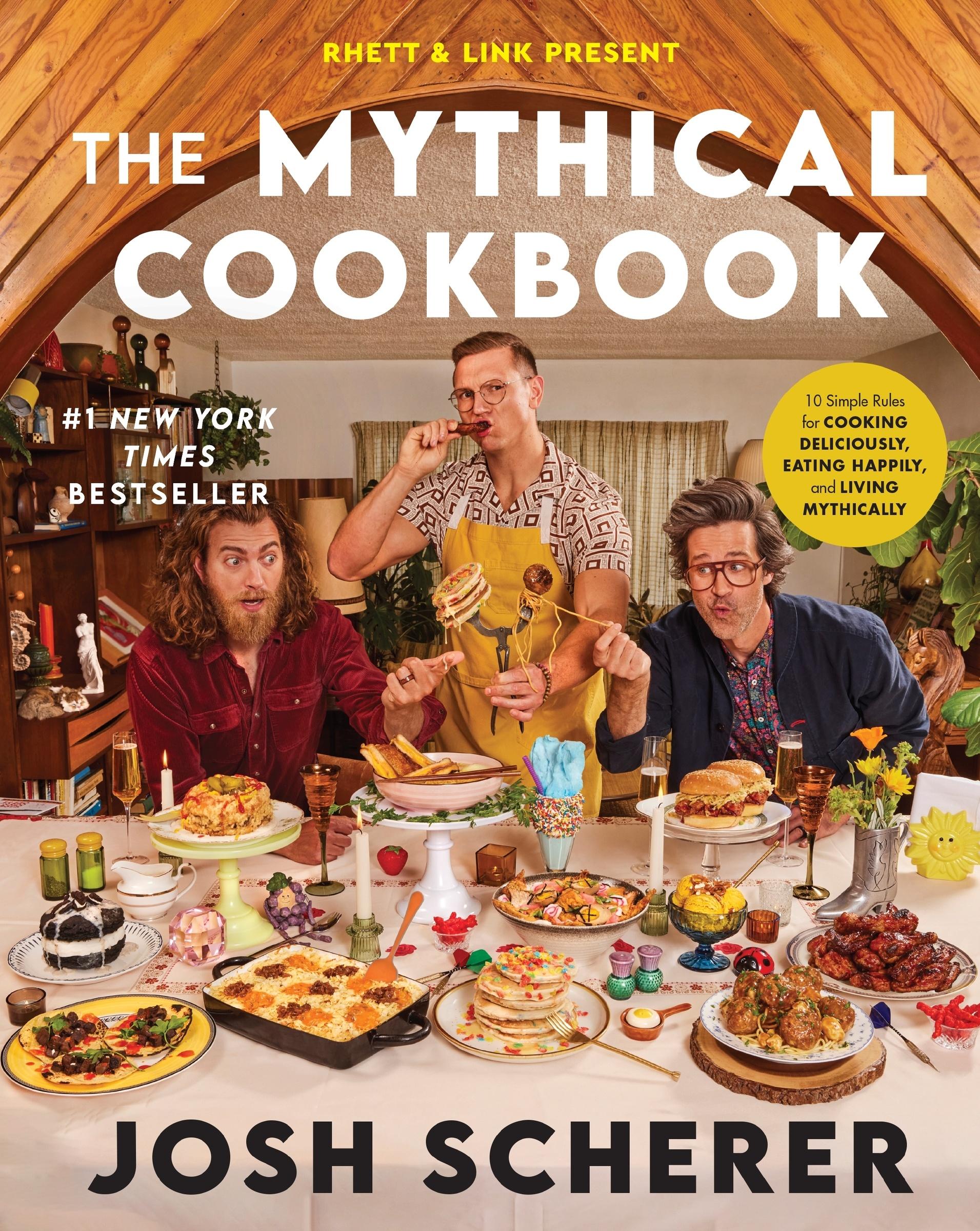 Cover: 9780063323964 | Rhett &amp; Link Present: The Mythical Cookbook | Josh Scherer | Buch