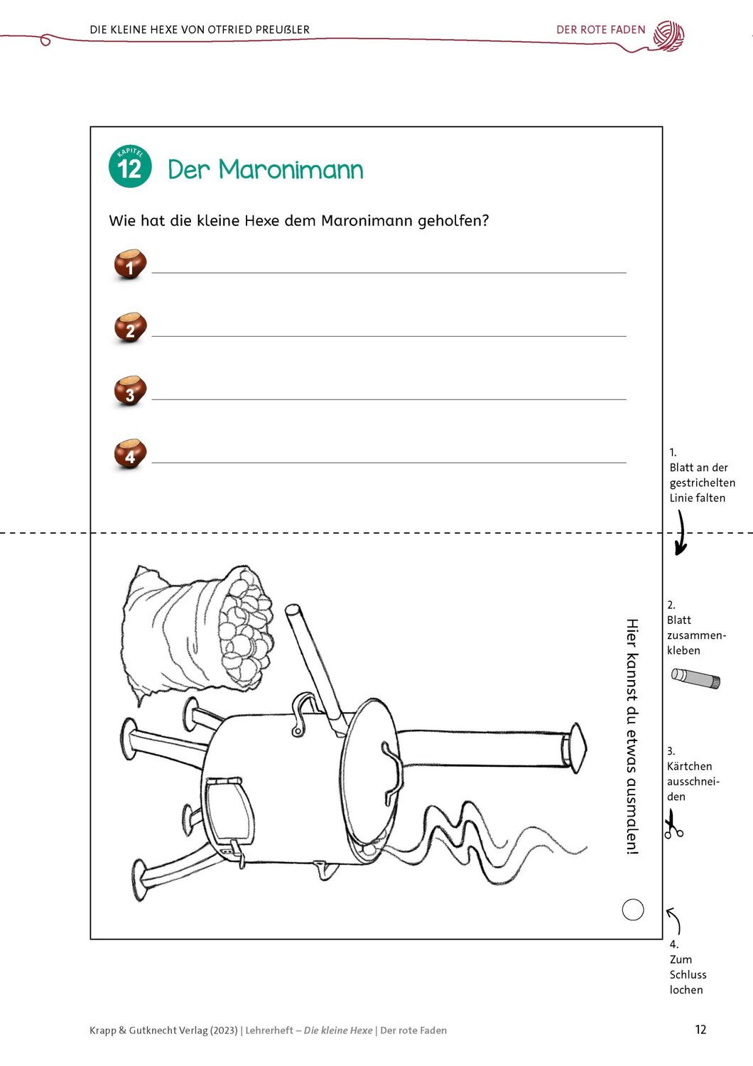 Bild: 9783963234002 | Die kleine Hexe - Materialien für die Klasse 3 und 4 | Preußler | 2023