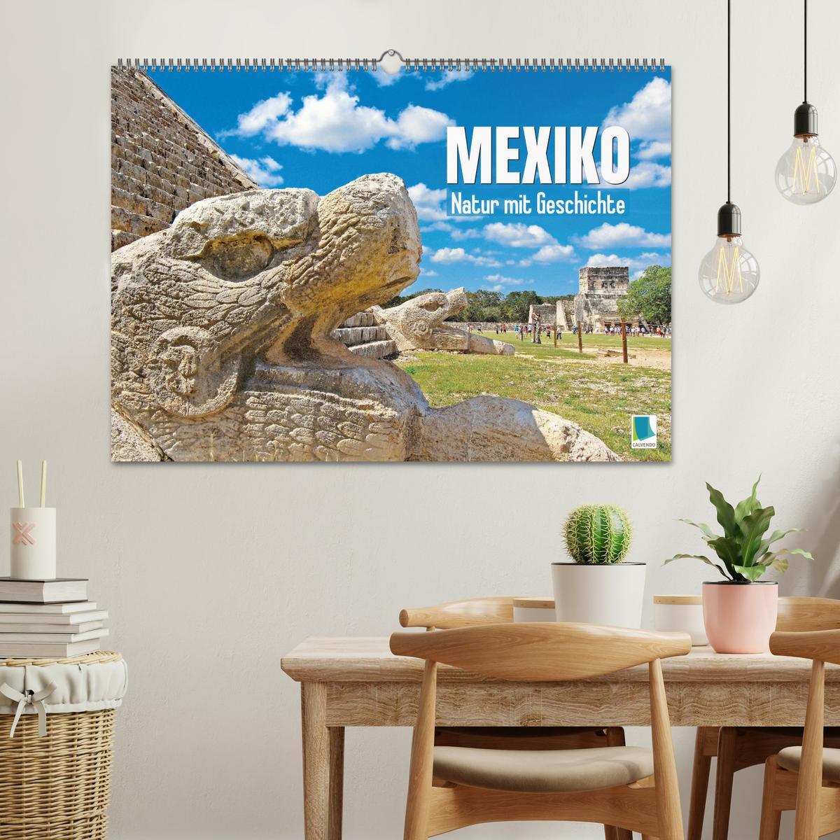 Bild: 9783383897689 | Mexiko: Natur mit Geschichte (Wandkalender 2025 DIN A2 quer),...