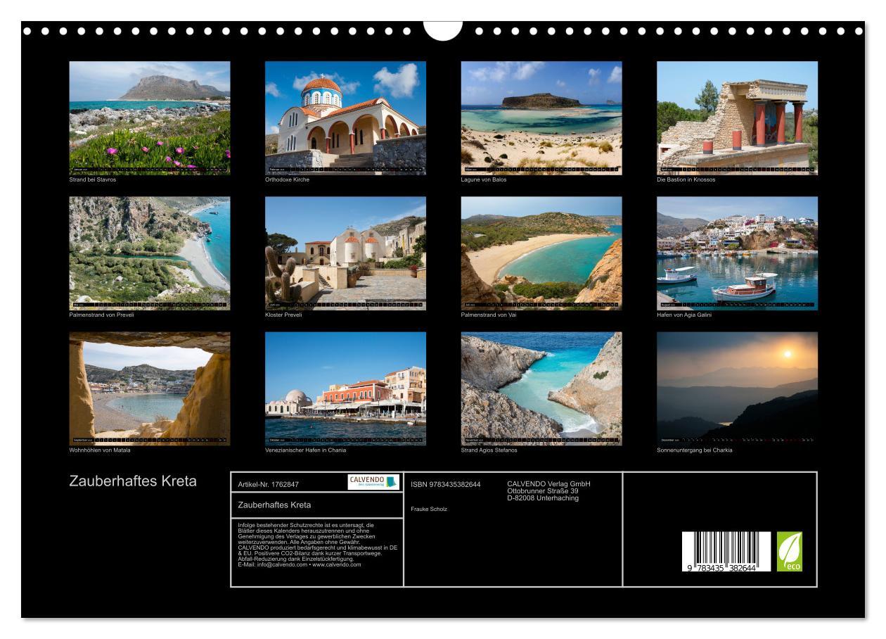 Bild: 9783435382644 | Zauberhaftes Kreta (Wandkalender 2025 DIN A3 quer), CALVENDO...