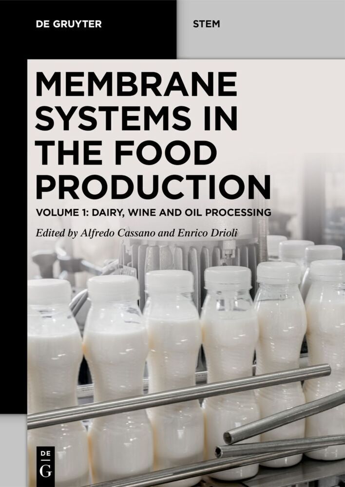 Cover: 9783110742886 | Membrane Systems in the Food Production | Alfredo Cassano (u. a.) | VI