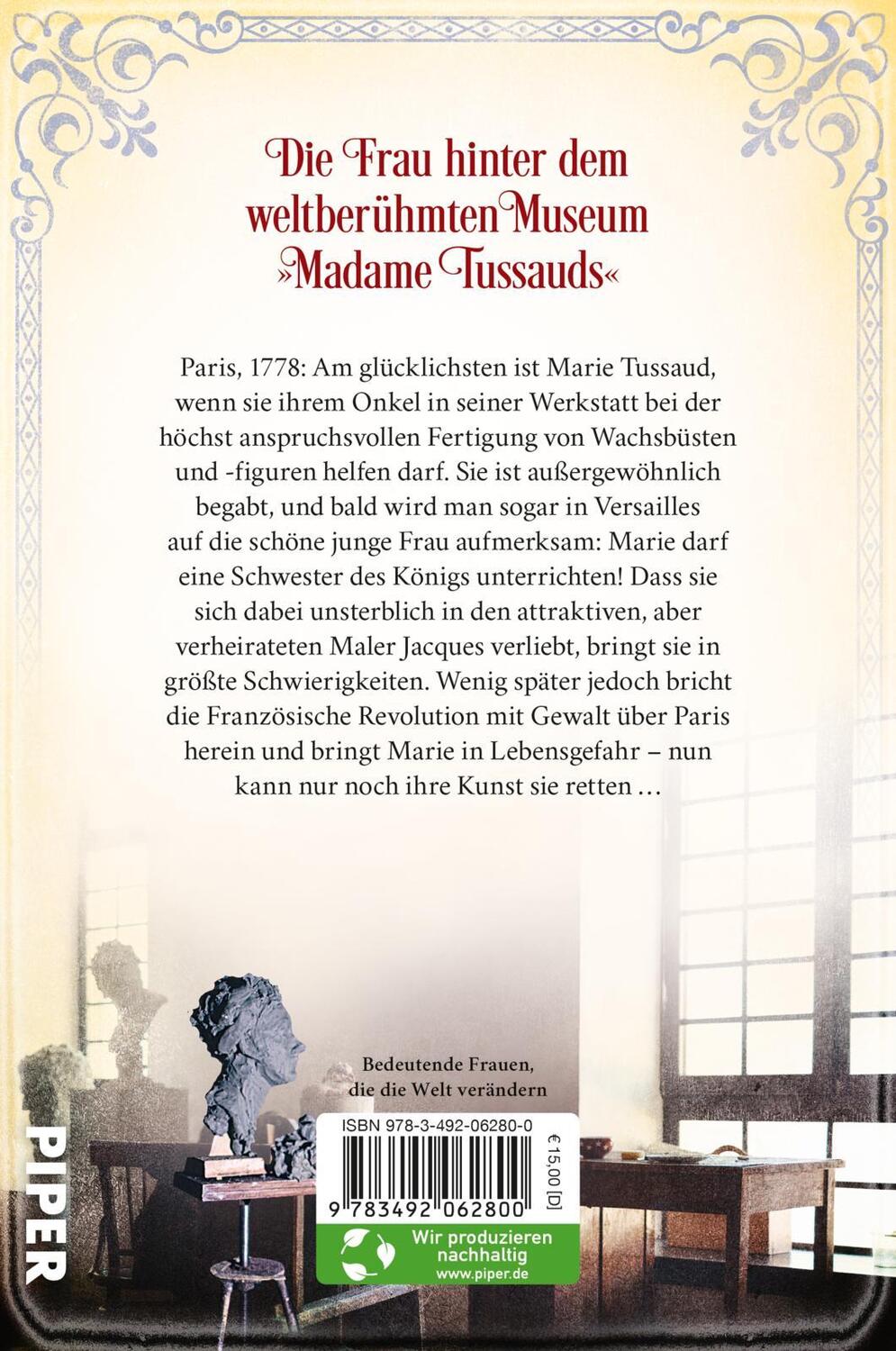 Rückseite: 9783492062800 | Die Meisterin der Wachsfiguren | Anna-Luise Melle | Taschenbuch | 2023