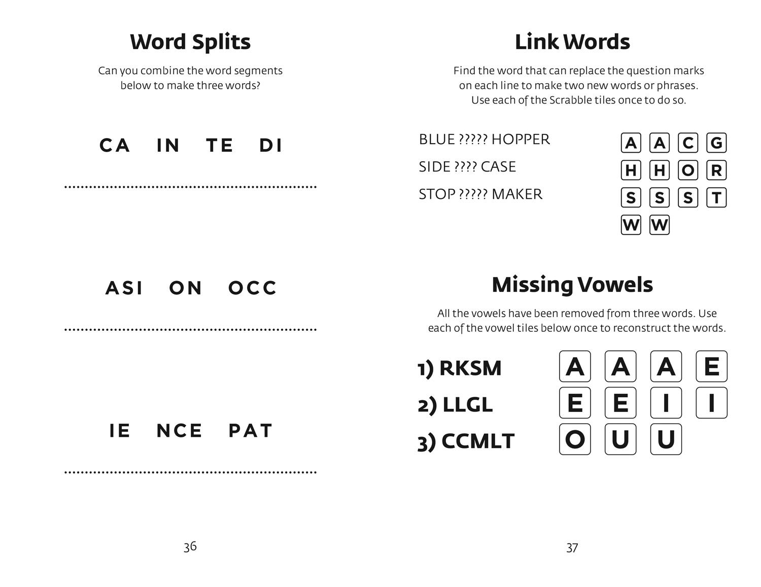 Bild: 9780008523961 | SCRABBLE(TM) Puzzles | Book 1 | Collins Scrabble | Taschenbuch | 2022