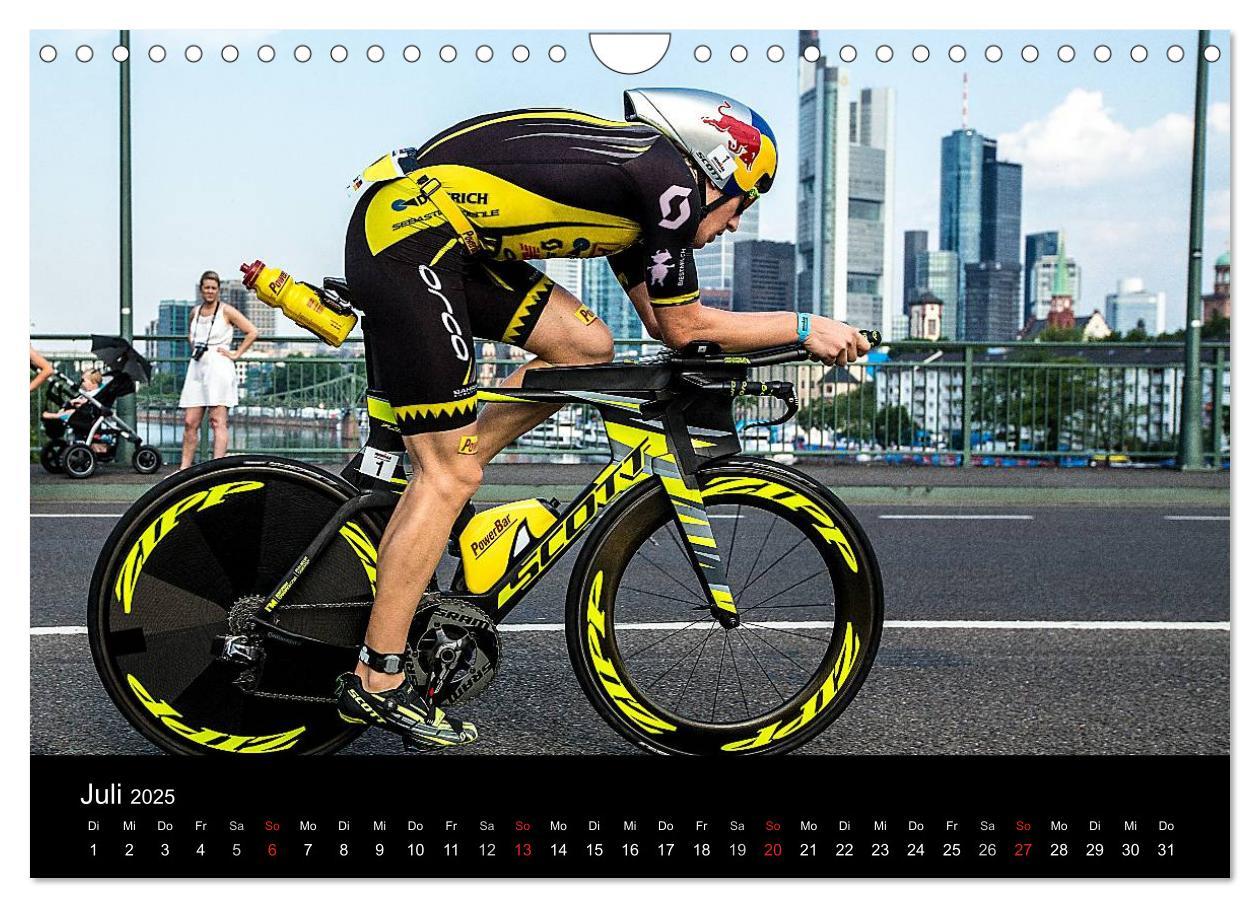 Bild: 9783435507825 | TRIATHLON 2025 (Wandkalender 2025 DIN A4 quer), CALVENDO...