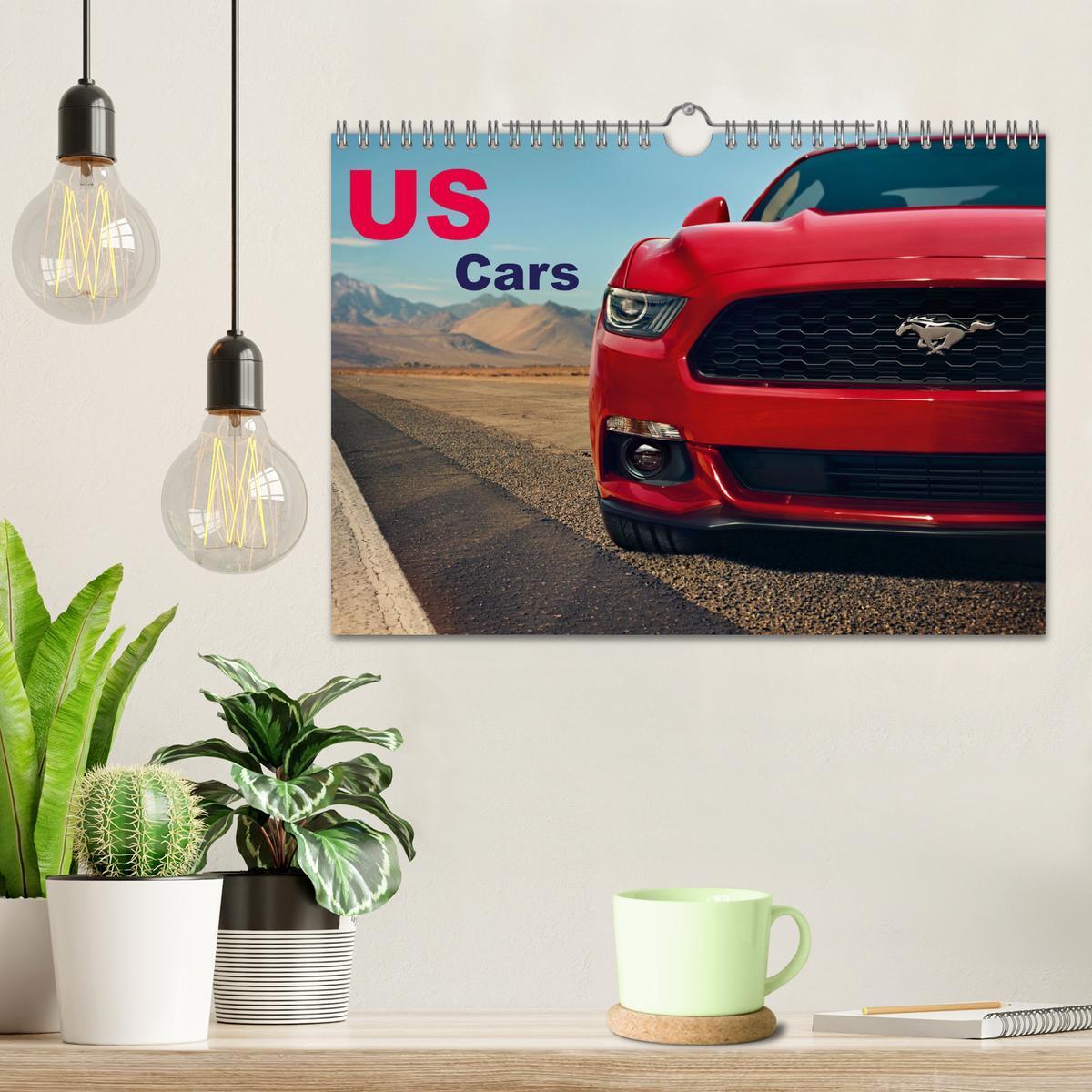 Bild: 9783435005819 | US Cars Kalender (Wandkalender 2025 DIN A4 quer), CALVENDO...