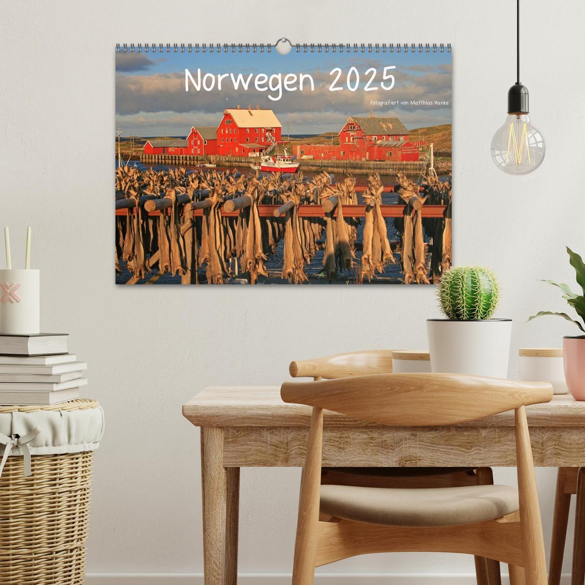 Bild: 9783435795321 | Norwegen 2025 (Wandkalender 2025 DIN A3 quer), CALVENDO Monatskalender