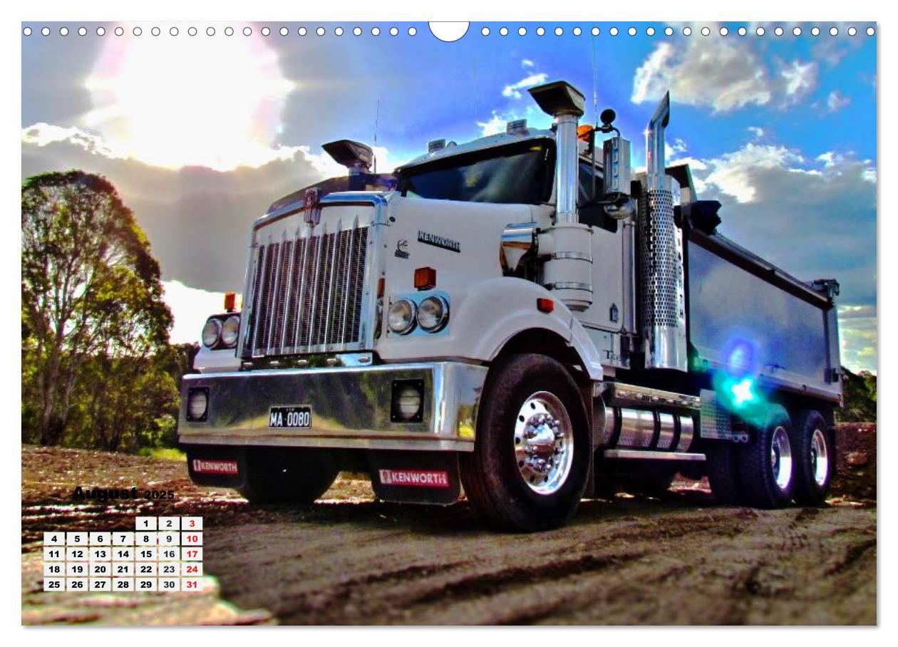 Bild: 9783435498642 | US-Trucks. Faszination Langhauber (Wandkalender 2025 DIN A3 quer),...