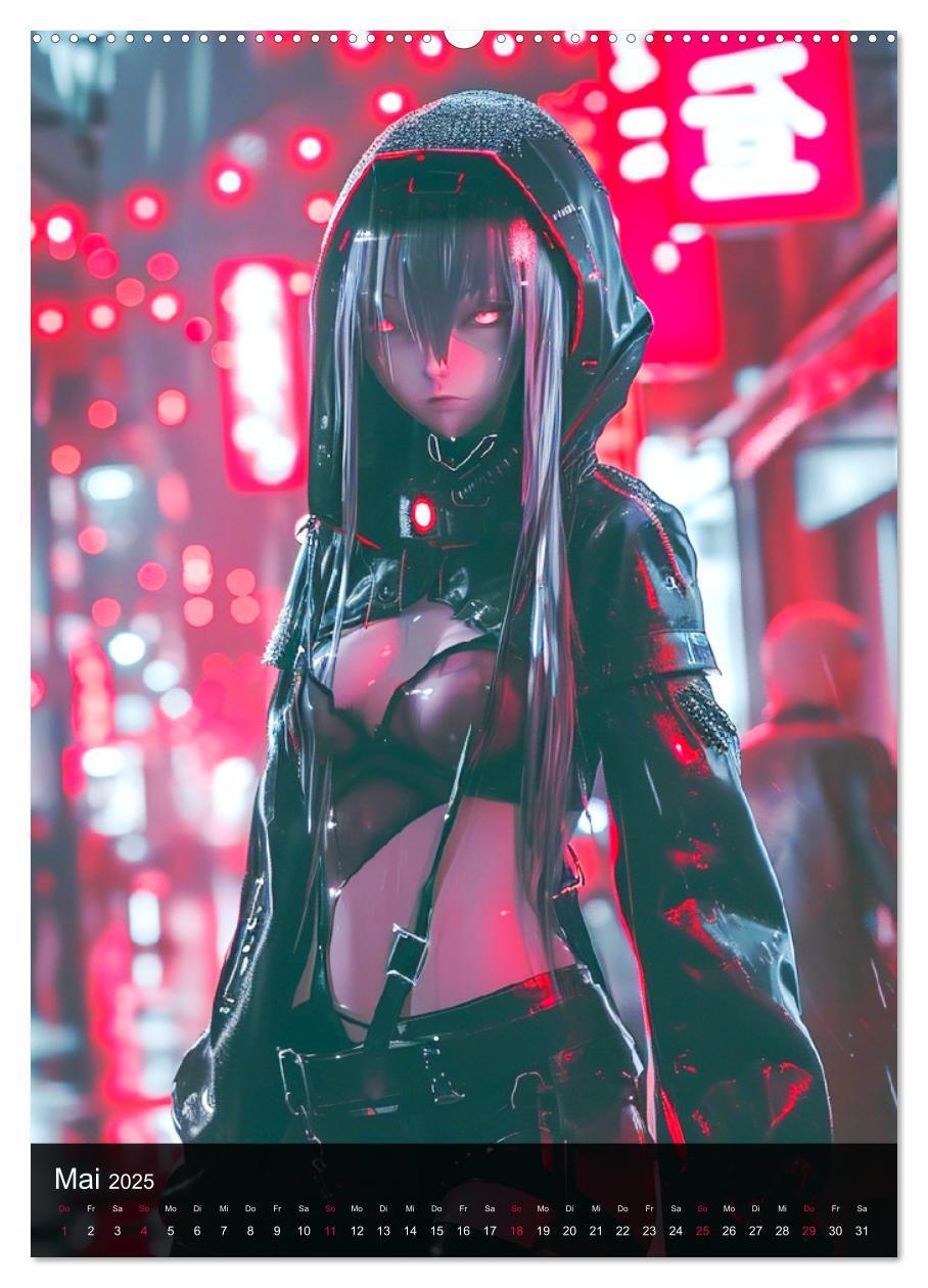 Bild: 9783383812965 | Manga-Comics. Cyberpunk Anime. Science Fiction Girls (hochwertiger...