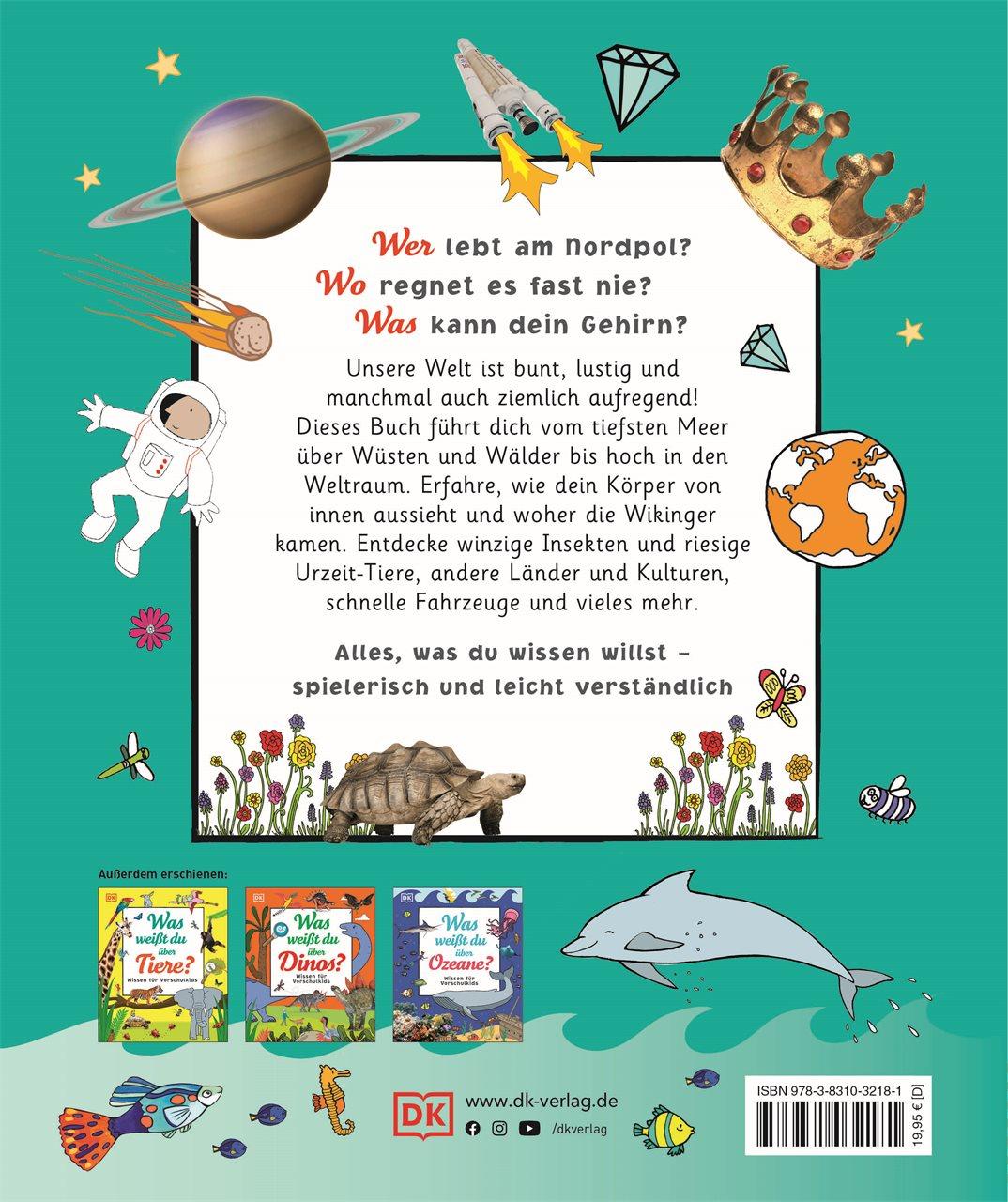 Rückseite: 9783831032181 | Weißt du das? | Wissen für Vorschulkids | DK Verlag - Kids | Buch