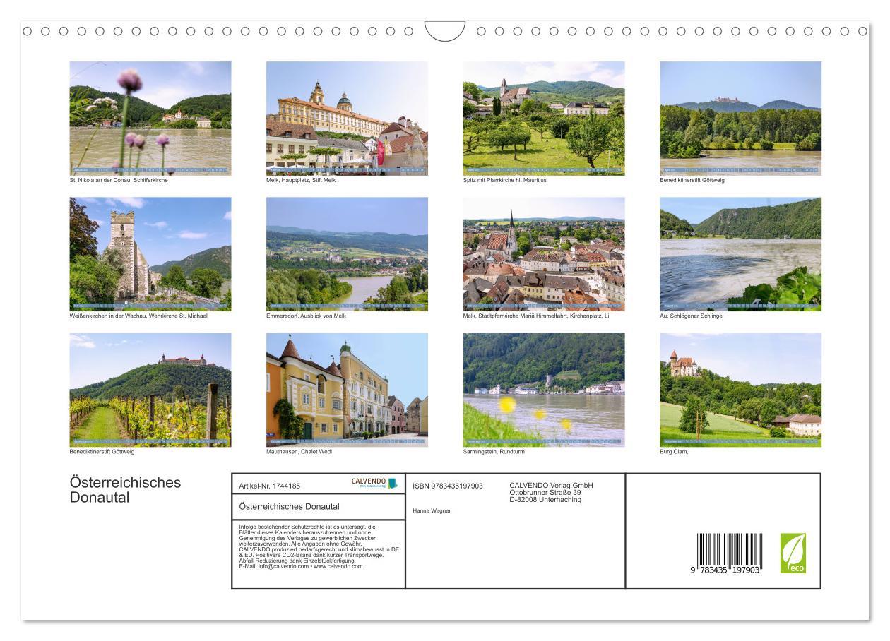 Bild: 9783435197903 | Österreichisches Donautal (Wandkalender 2025 DIN A3 quer), CALVENDO...