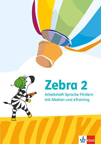 Cover: 9783122710828 | Zebra 2. Arbeitsheft Sprache Förderheft mit eTraining Klasse 2 | 2024