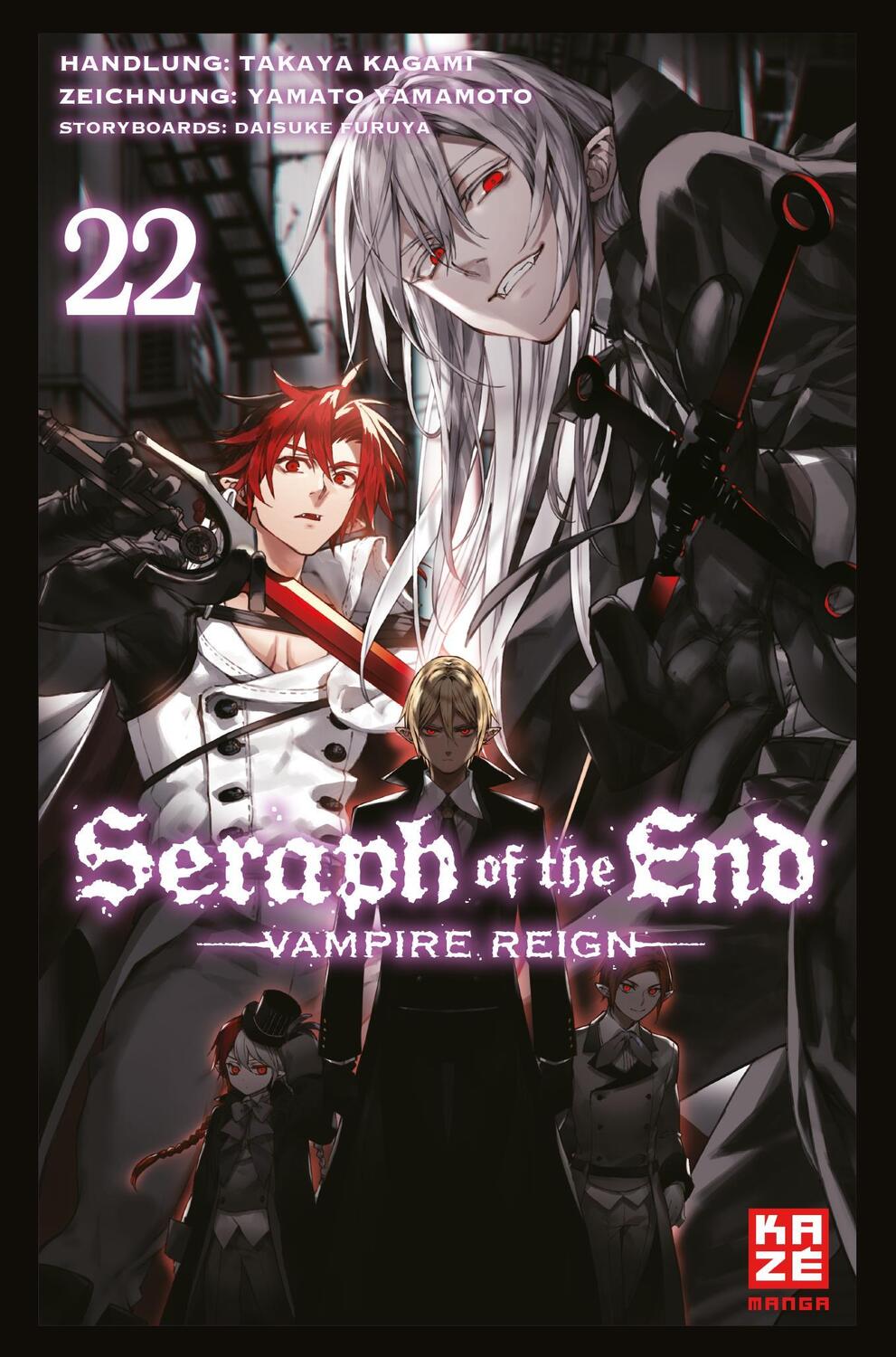 Cover: 9782889514472 | Seraph of the End - Band 22 | Yamato Yamamoto (u. a.) | Taschenbuch