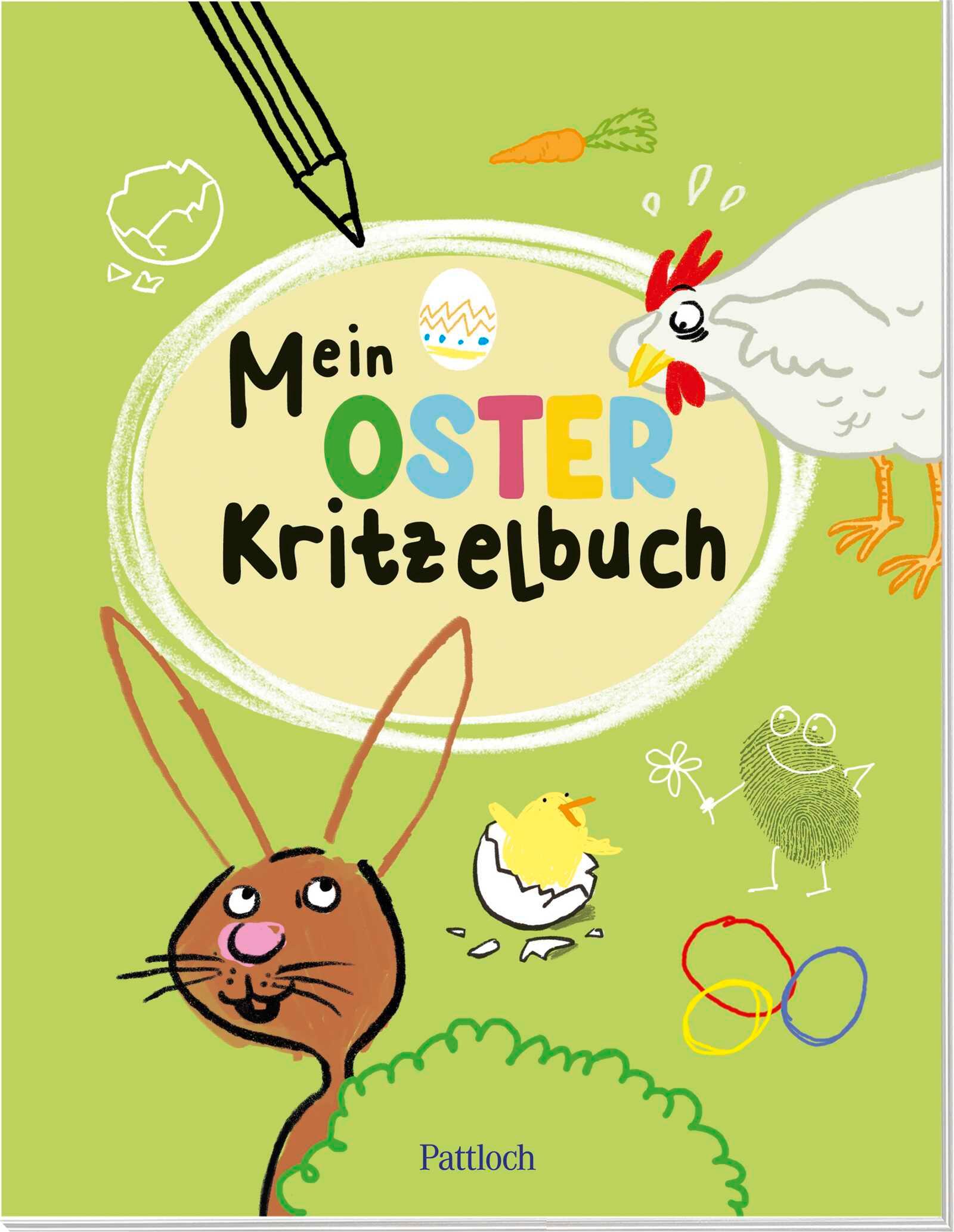 Cover: 9783629008657 | Mein Oster-Kritzelbuch | Jutta Wetzel | Taschenbuch | 48 S. | Deutsch