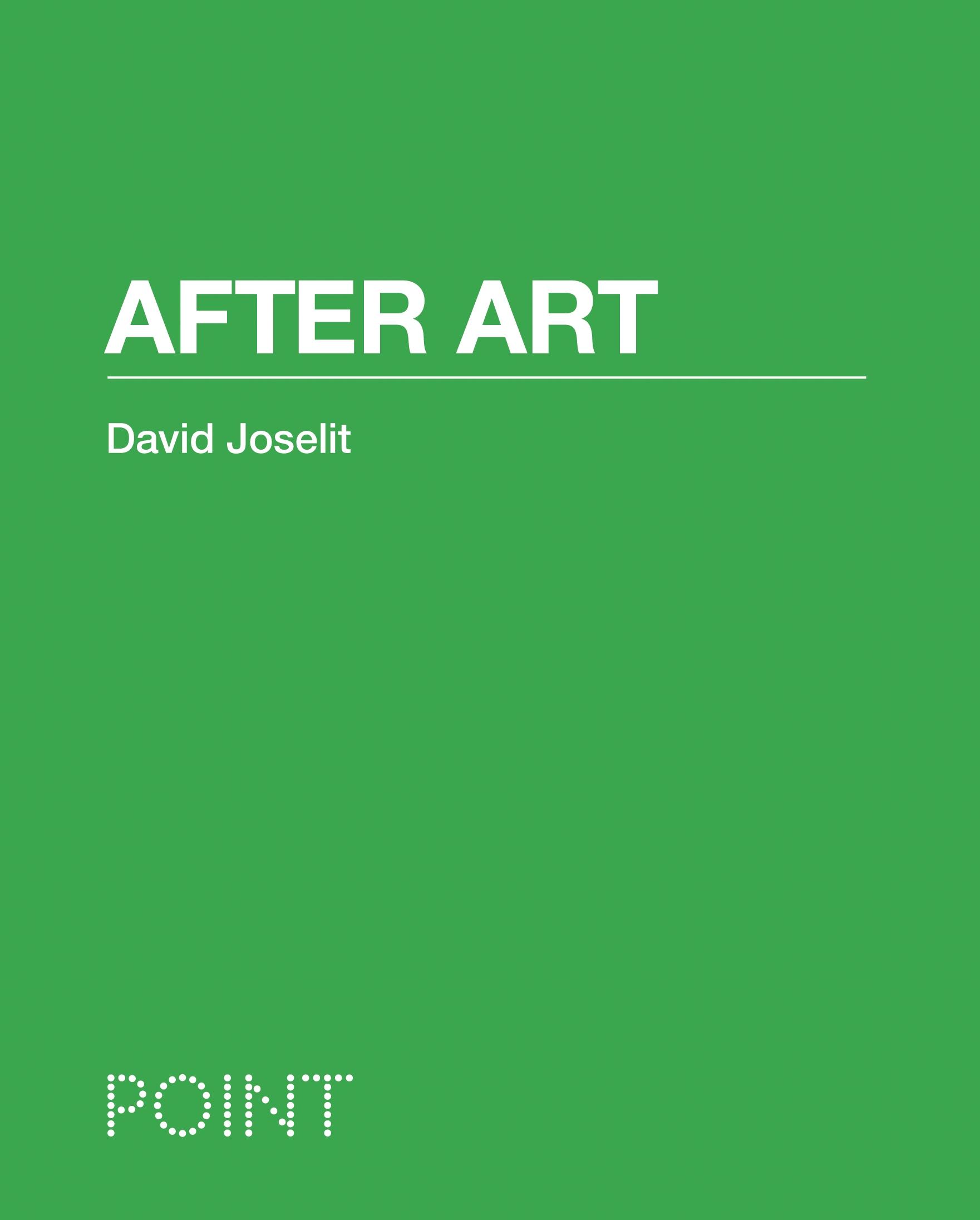 Cover: 9780691150444 | After Art | David Joselit | Buch | Gebunden | Englisch | 2012