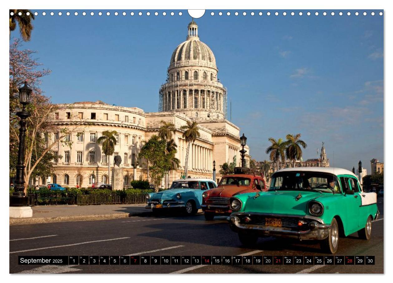 Bild: 9783435818365 | Classic Cars of Cuba (Wandkalender 2025 DIN A3 quer), CALVENDO...