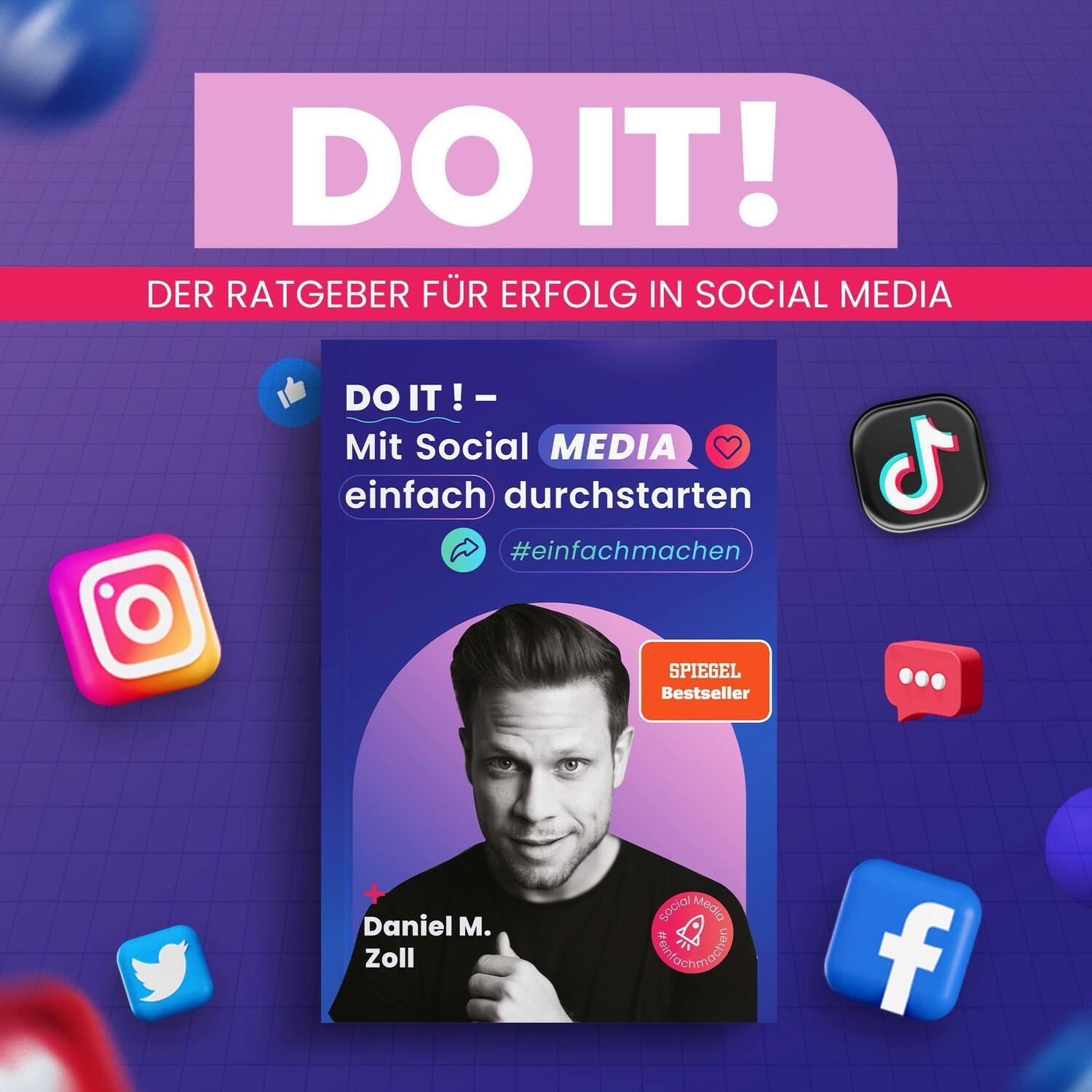 Bild: 9783968901565 | Do it! - Mit Social Media einfach durchstarten | Daniel M. Zoll | Buch