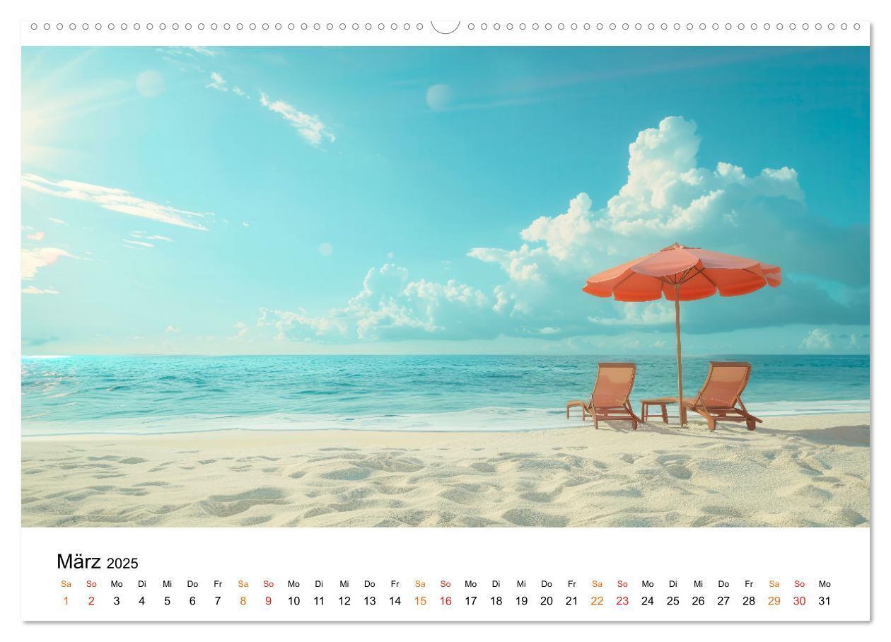 Bild: 9783457164587 | Maritim pur - Strandträume (Wandkalender 2025 DIN A2 quer),...