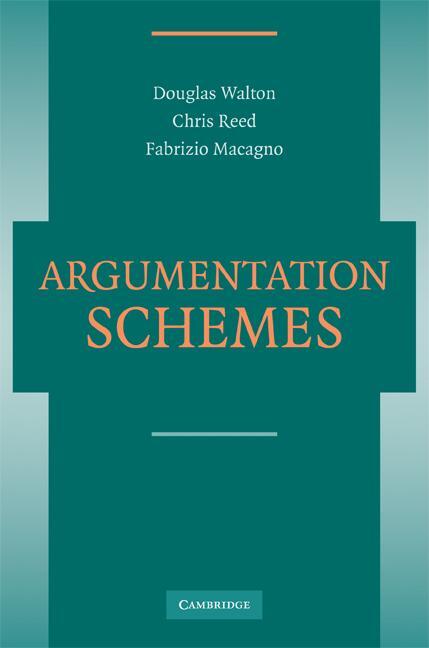 Cover: 9780521723749 | Argumentation Schemes | Douglas N. Walton (u. a.) | Taschenbuch | 2008