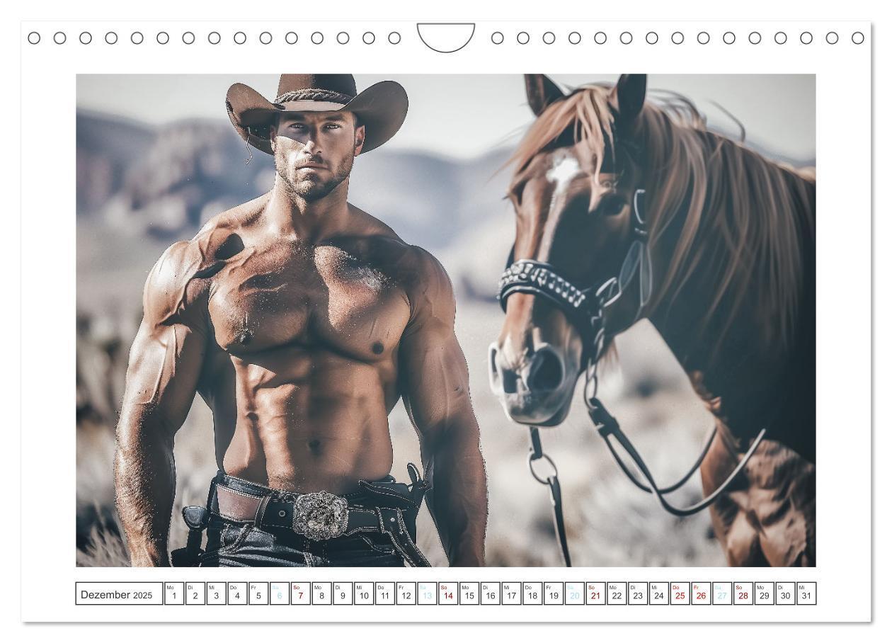 Bild: 9783383788963 | Im Bann des Cowboys (Wandkalender 2025 DIN A4 quer), CALVENDO...