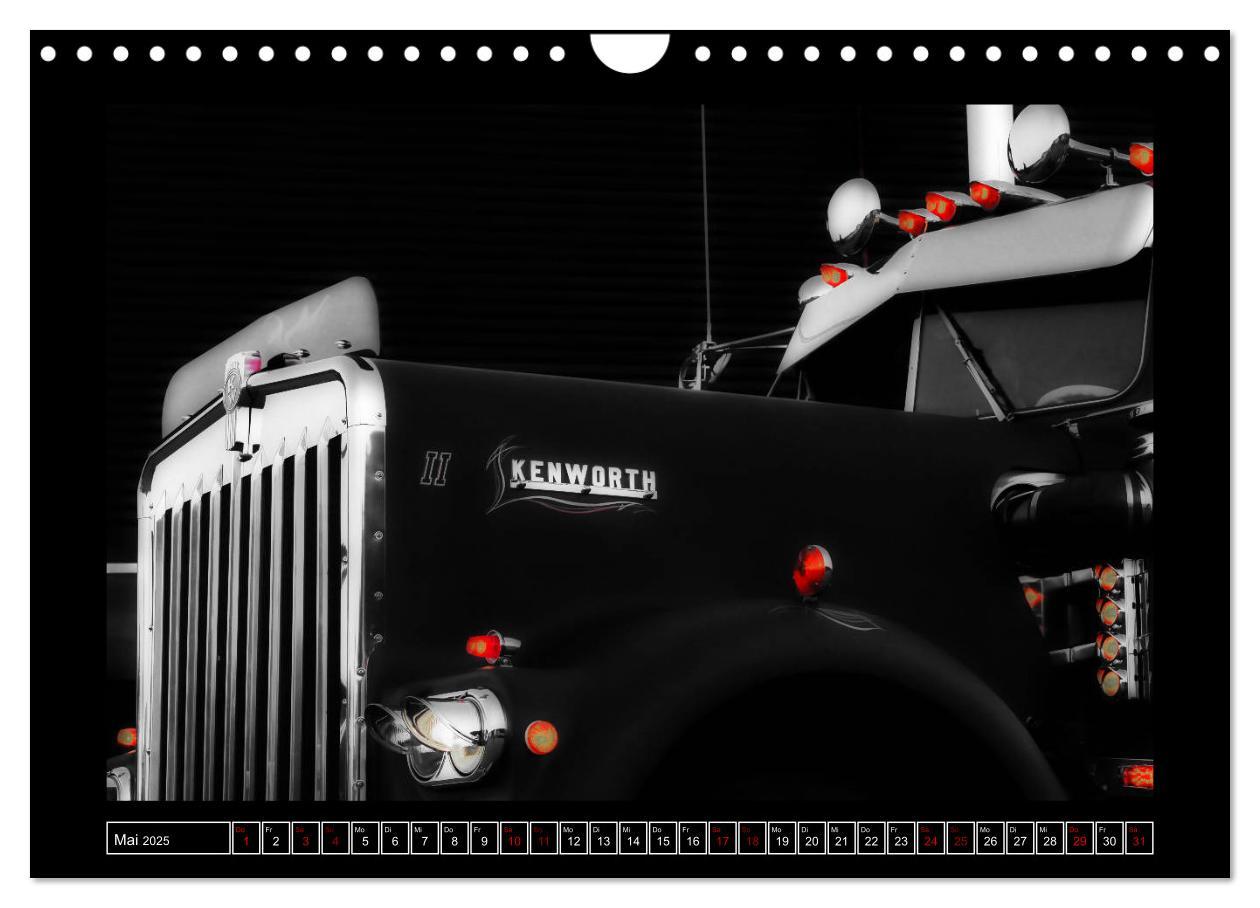 Bild: 9783435391158 | Kenworth W900 PHOTOART (Wandkalender 2025 DIN A4 quer), CALVENDO...