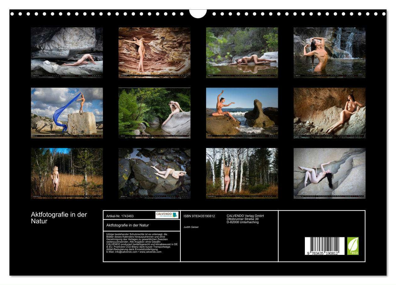 Bild: 9783435190812 | Aktfotografie in der Natur (Wandkalender 2025 DIN A3 quer),...