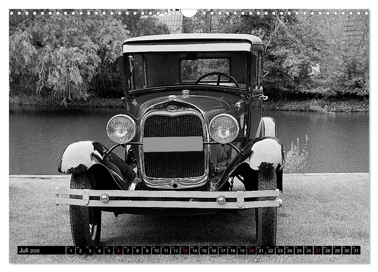 Bild: 9783435580187 | Automobile vergangener Jahrzehnte (Wandkalender 2025 DIN A3 quer),...