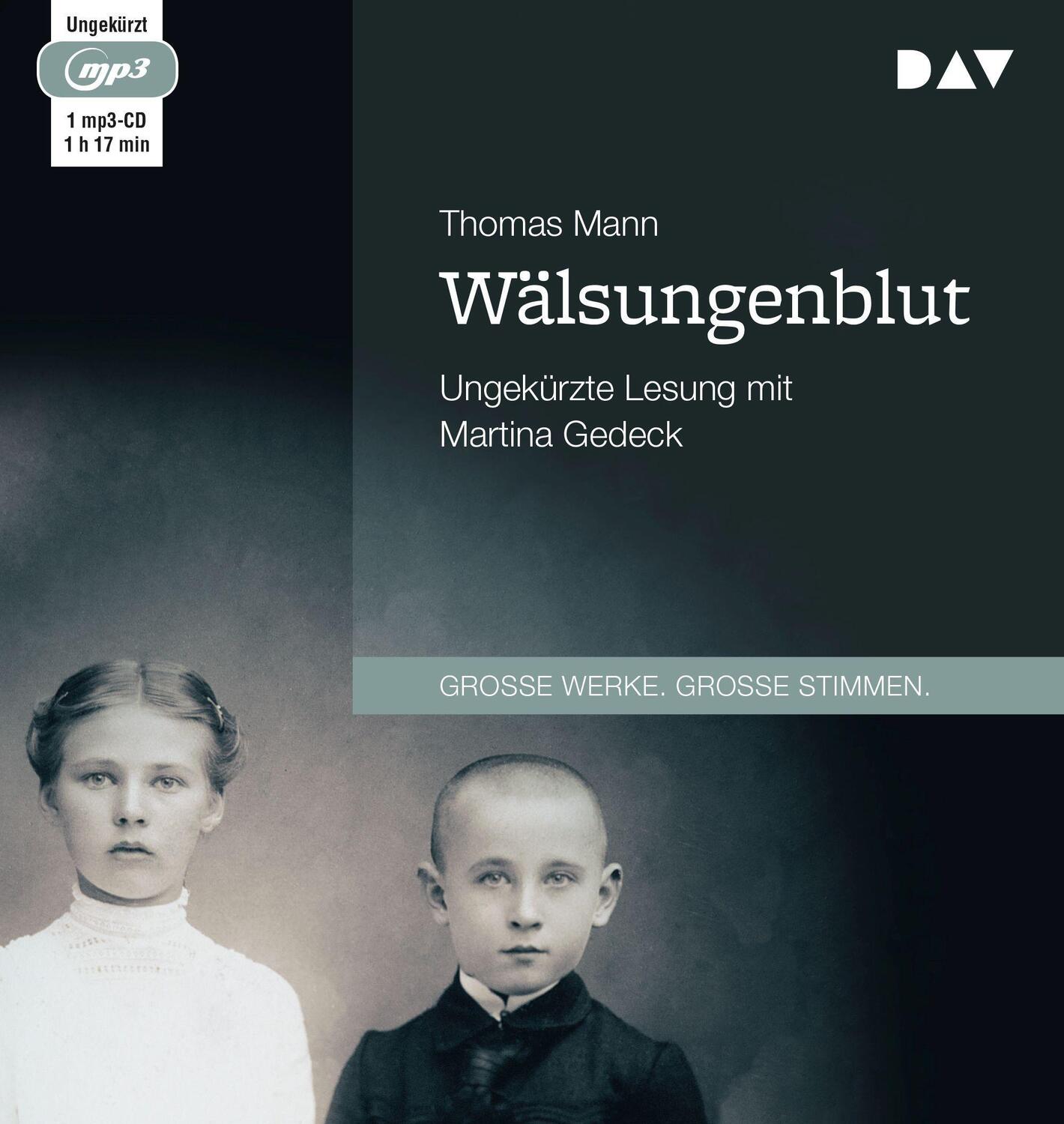 Cover: 9783742402165 | Wälsungenblut | Thomas Mann | MP3 | Deutsch | 2017 | EAN 9783742402165