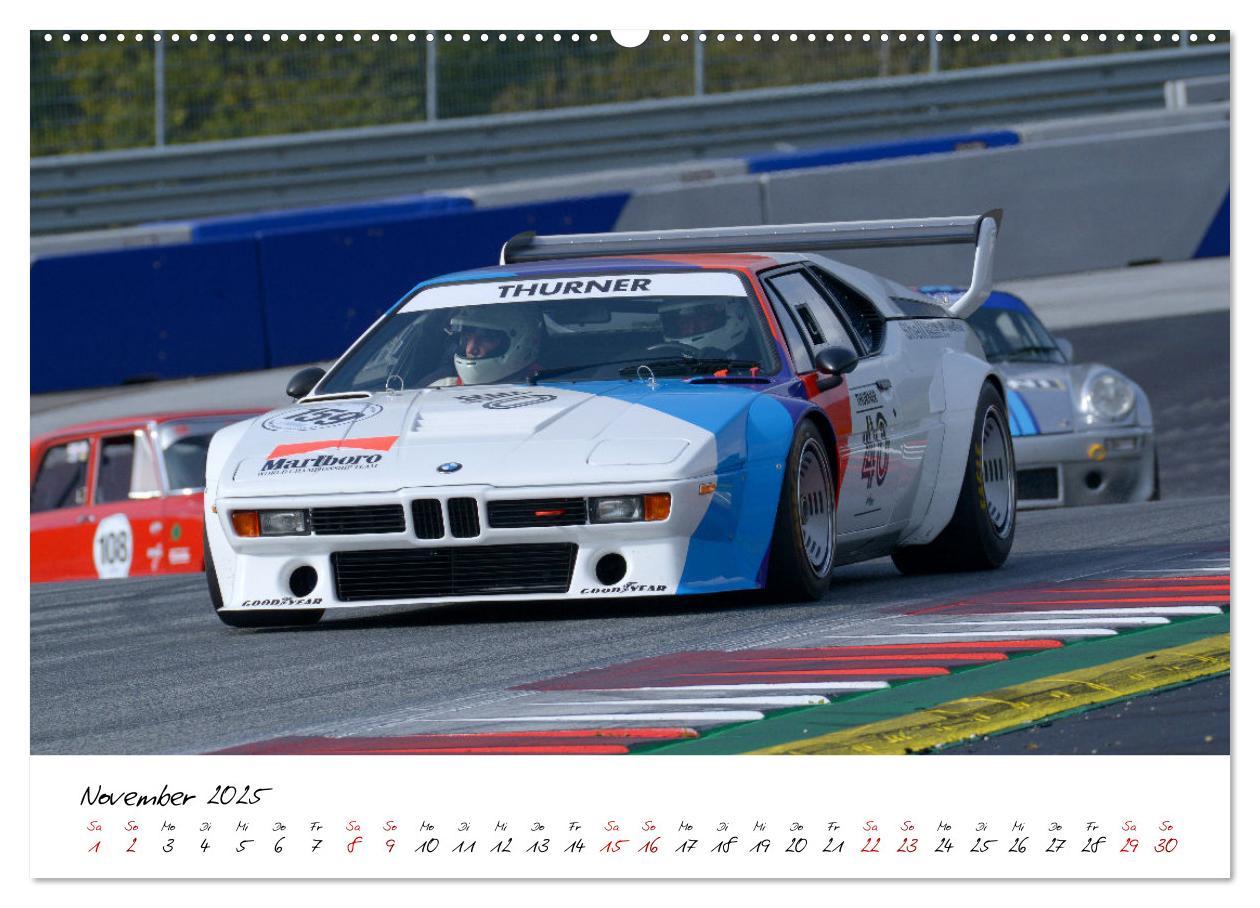 Bild: 9783435011148 | BMW M1 Procar (Wandkalender 2025 DIN A2 quer), CALVENDO Monatskalender