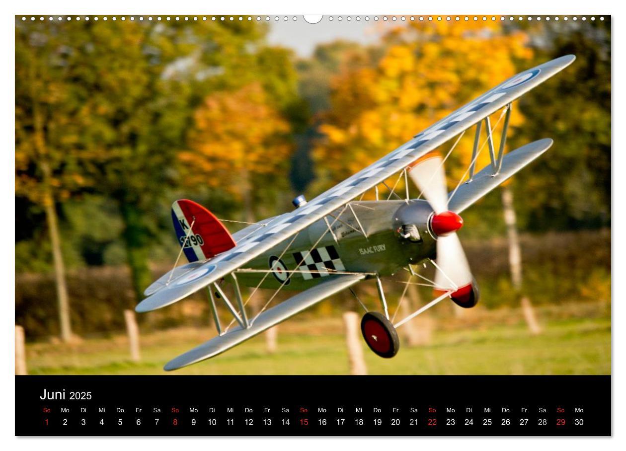 Bild: 9783435739578 | Modellflieger / CH-Version (Wandkalender 2025 DIN A2 quer),...