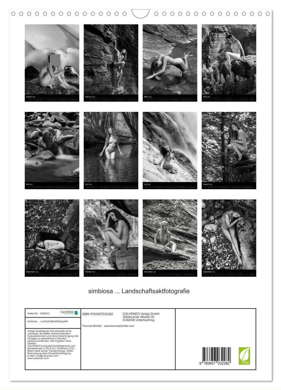 Bild: 9783457032282 | simbiosa ... Landschaftsaktfotografie (Wandkalender 2025 DIN A3...