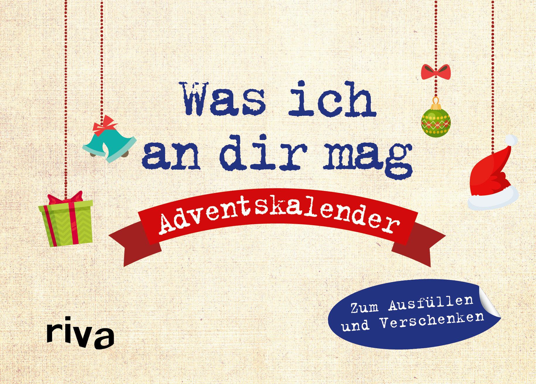 Cover: 9783742314789 | Was ich an dir mag - Adventskalender | Zum Ausfüllen und Verschenken