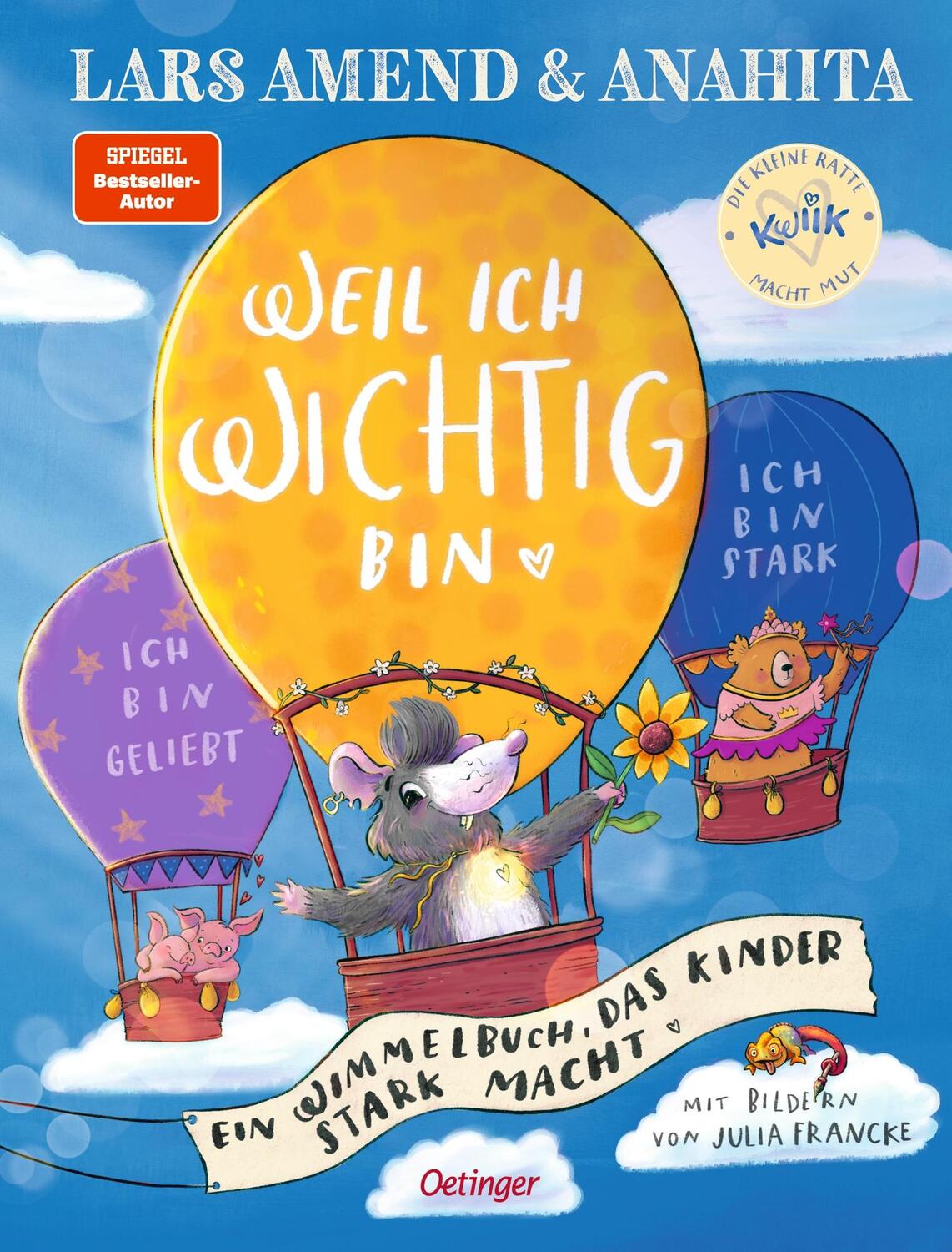 Cover: 9783751205436 | Die kleine Ratte Kwiik. Weil ich wichtig bin | Lars Amend (u. a.)