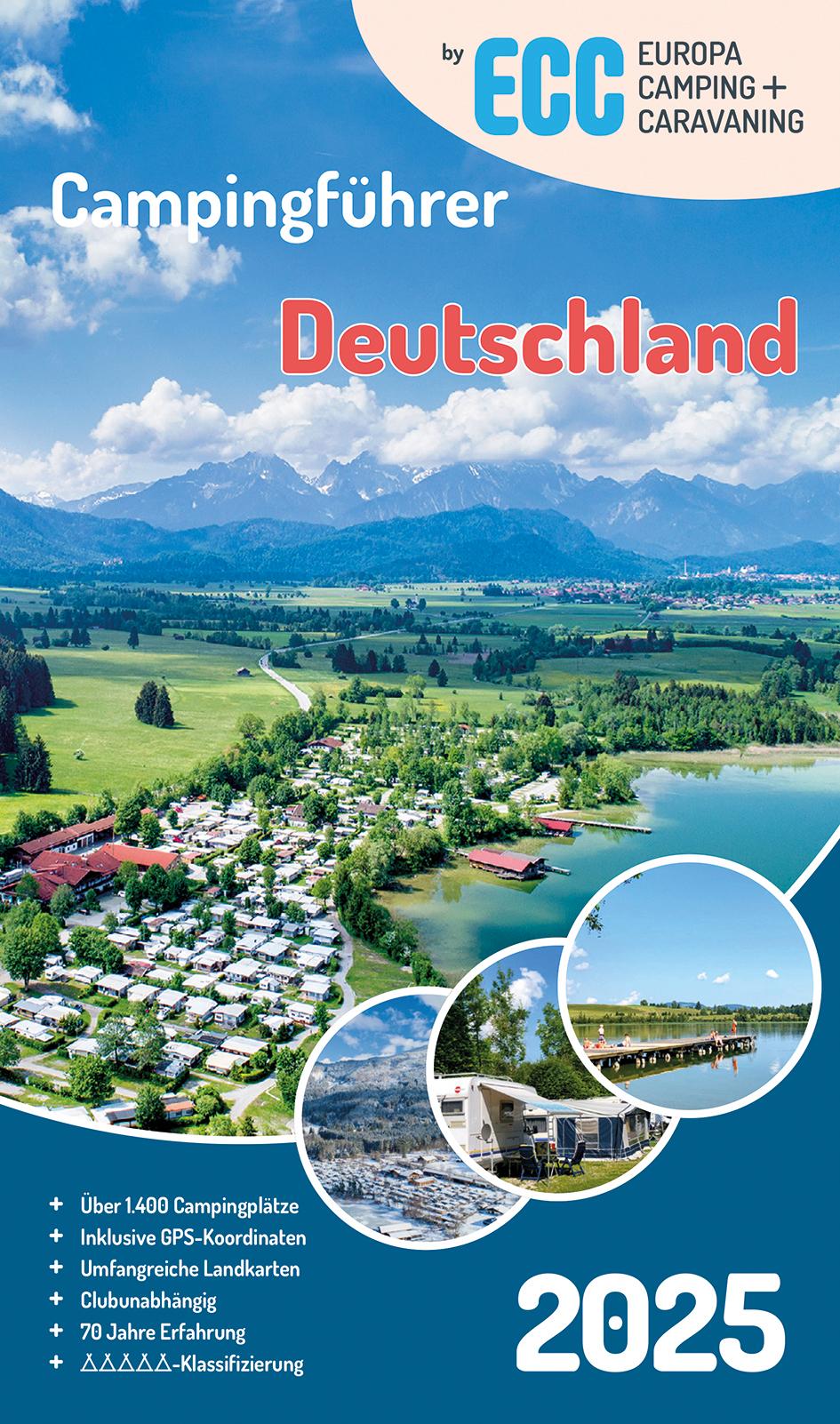 Cover: 9783795603724 | ECC Campingführer Deutschland 2025 | Taschenbuch | 240 S. | Deutsch