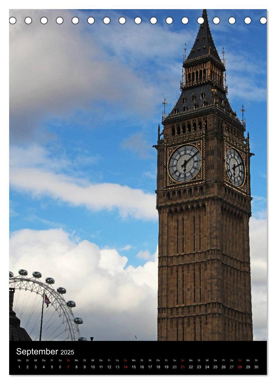 Bild: 9783457065518 | London - Impressionen (Tischkalender 2025 DIN A5 hoch), CALVENDO...