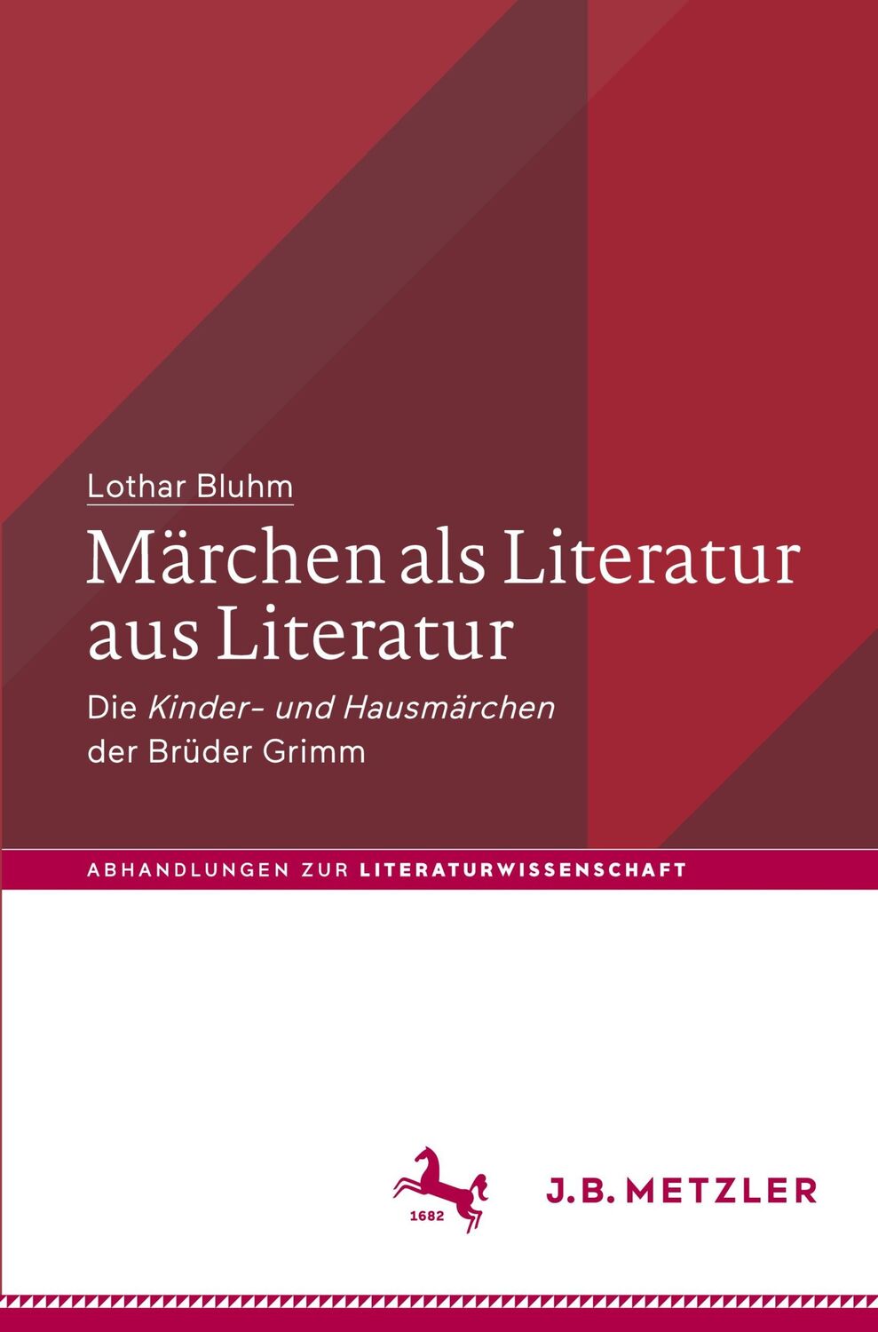 Cover: 9783662646434 | Märchen als Literatur aus Literatur | Lothar Bluhm | Taschenbuch | ix