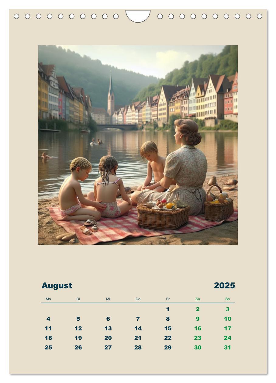 Bild: 9783383770593 | Gute alte Zeit der sechziger Jahre (Wandkalender 2025 DIN A4 hoch),...