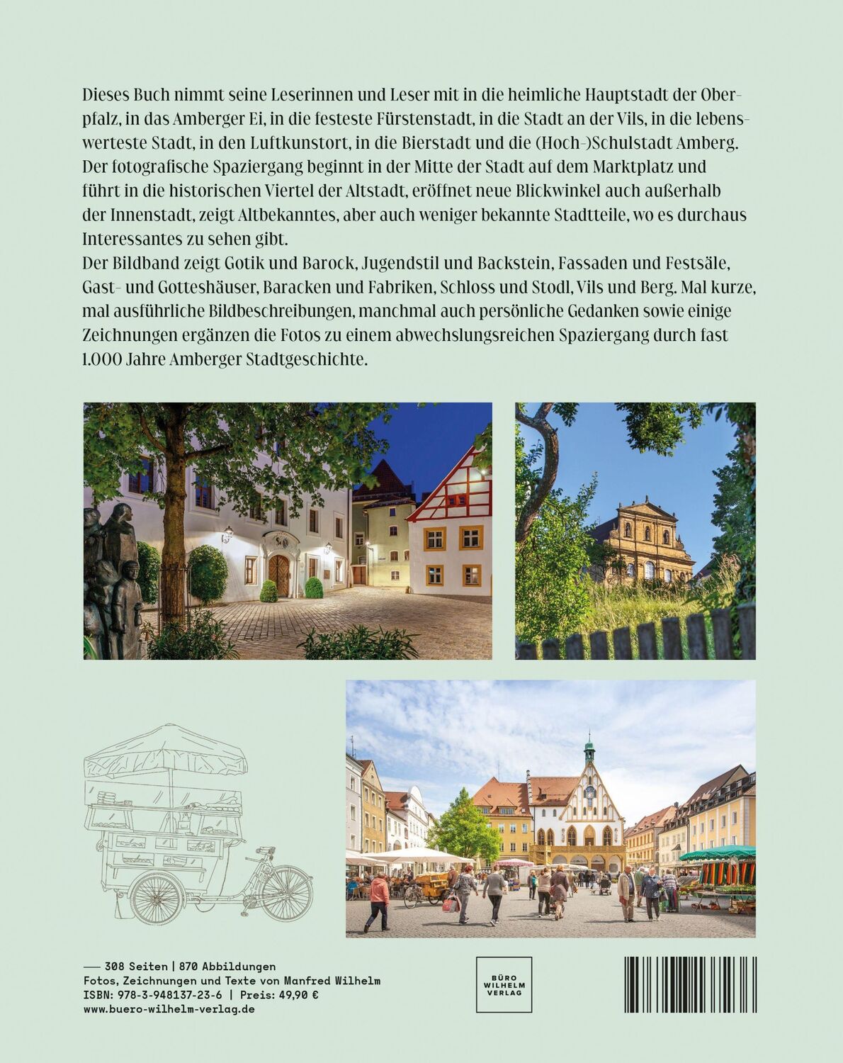 Cover: 9783948137236 | AMBERG - Ein fotografischer Spaziergang durch die Stadt an der Vils