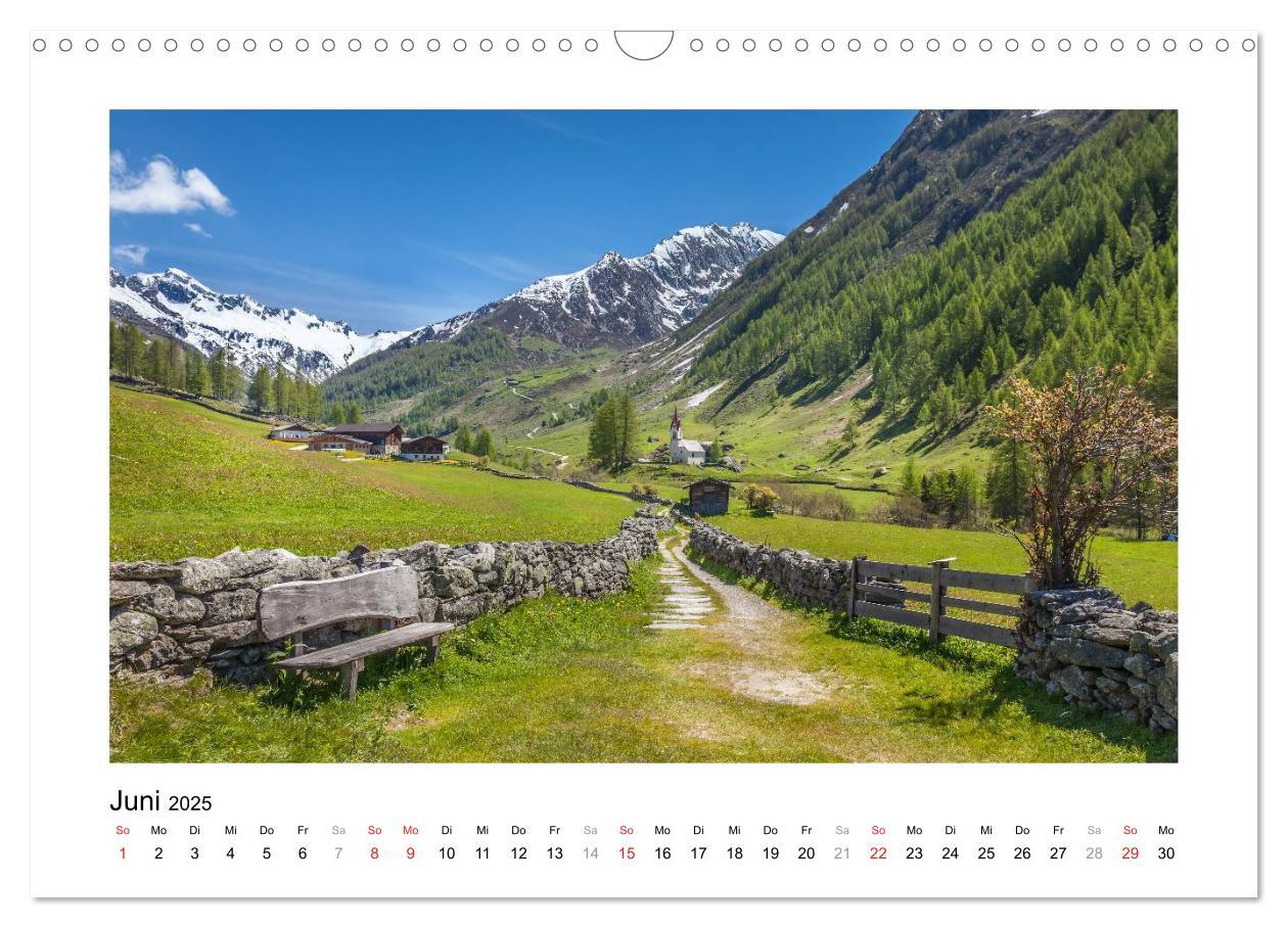 Bild: 9783435682362 | Sehnsucht nach Südtirol (Wandkalender 2025 DIN A3 quer), CALVENDO...