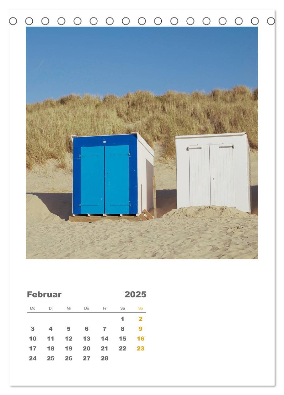 Bild: 9783457028063 | Hollands Strandparadies Zeeland (Tischkalender 2025 DIN A5 hoch),...