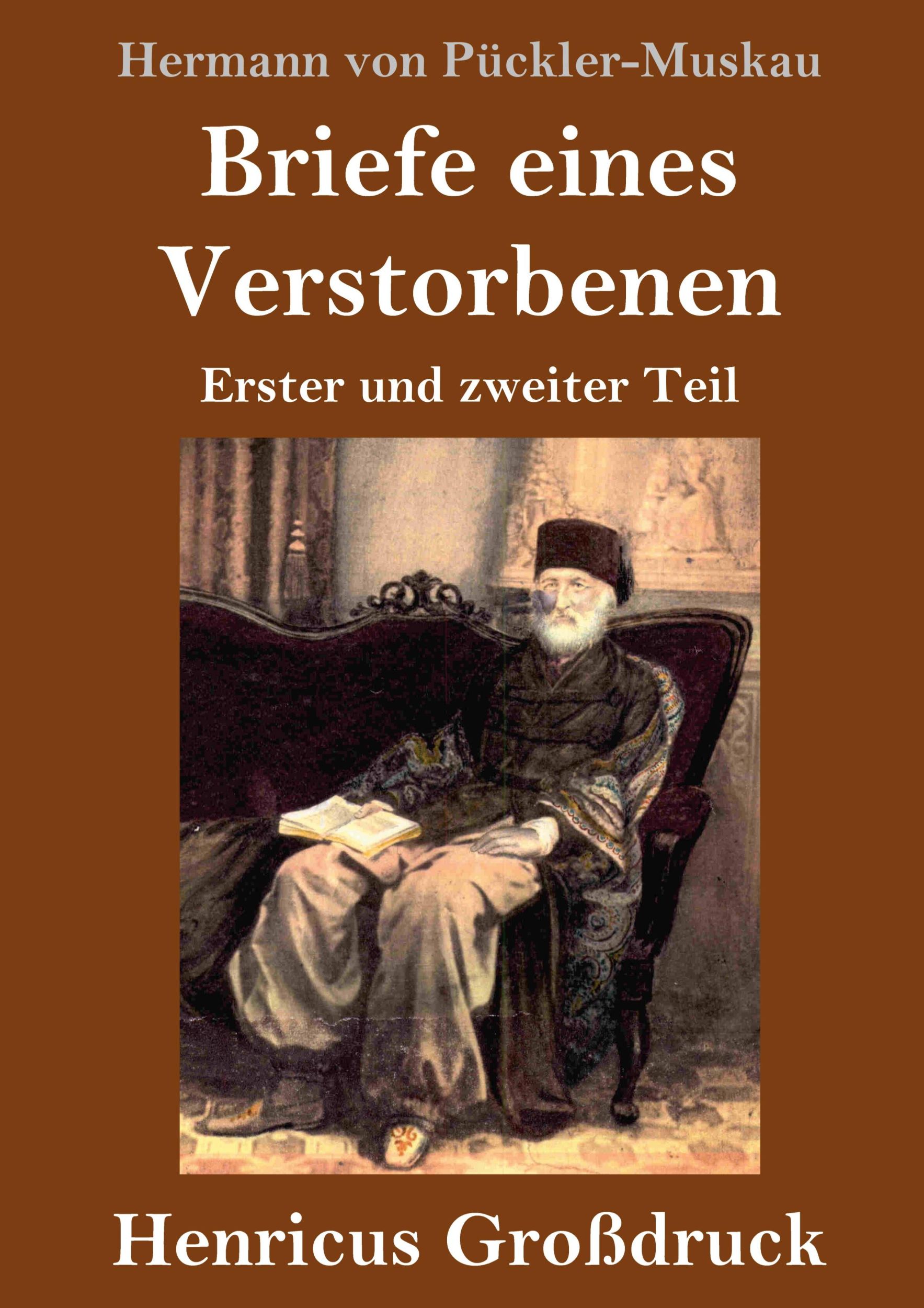 Cover: 9783847824251 | Briefe eines Verstorbenen (Großdruck) | Erster und zweiter Teil | Buch