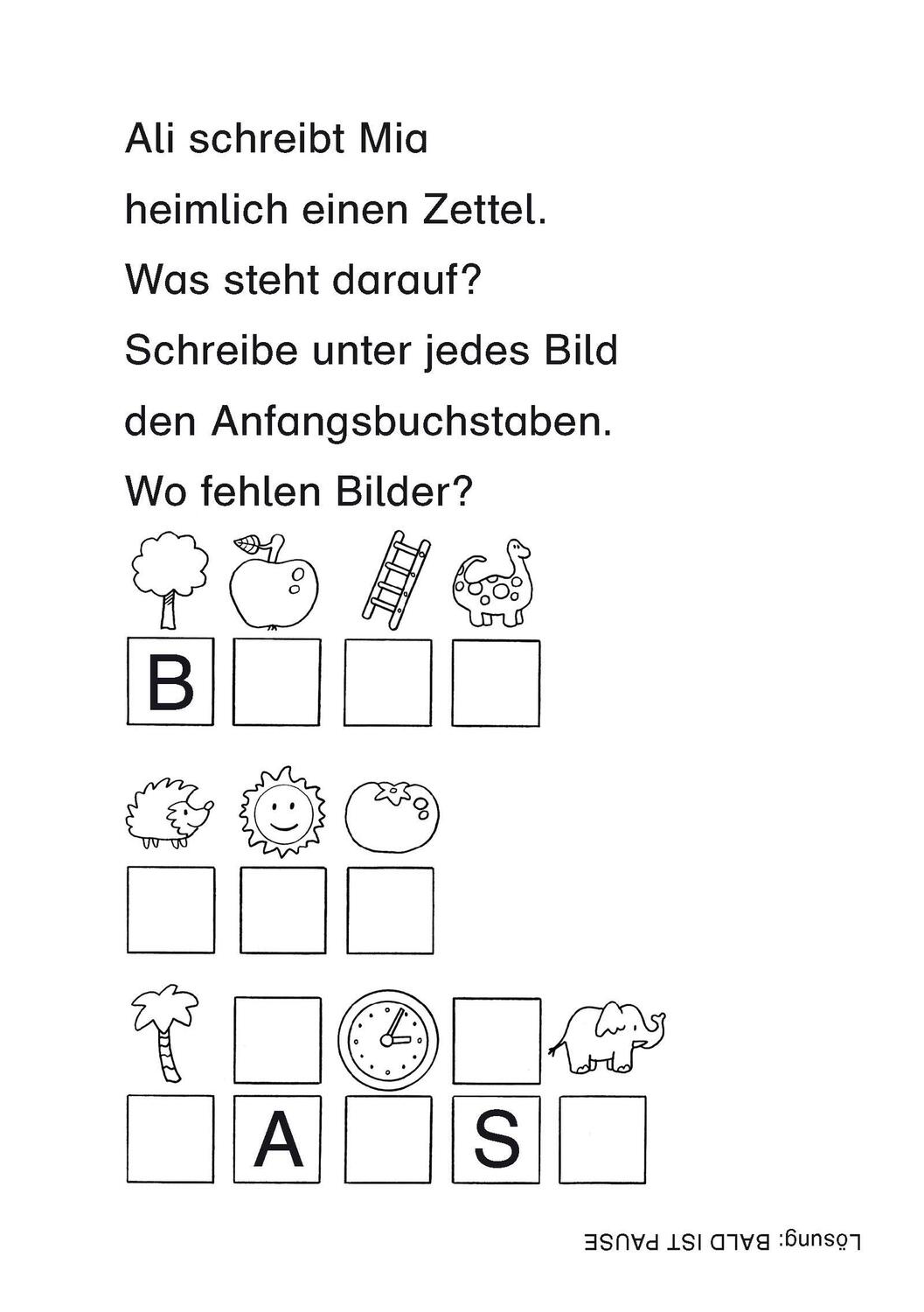 Bild: 9783737334174 | Duden Leseprofi - Mal- und Lernspaß für Erstleser. Endlich Schule!