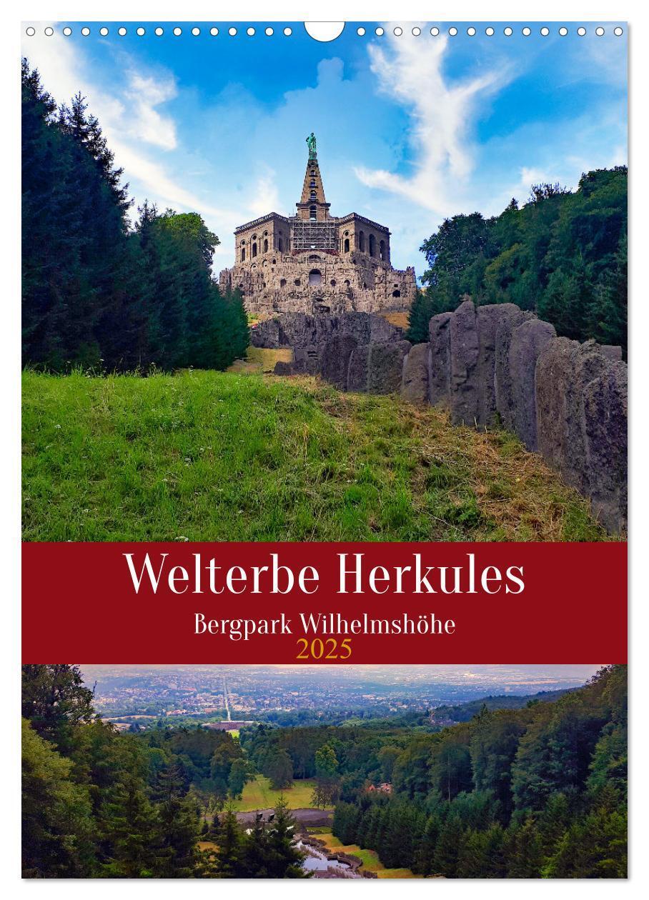 Cover: 9783435897162 | Welterbe Herkules (Wandkalender 2025 DIN A3 hoch), CALVENDO...