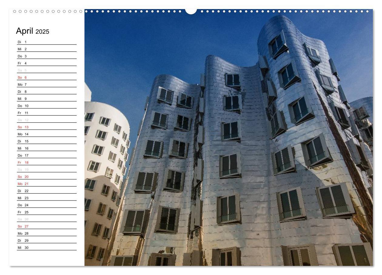 Bild: 9783435535125 | Düsseldorf - Impressionen (Wandkalender 2025 DIN A2 quer), CALVENDO...