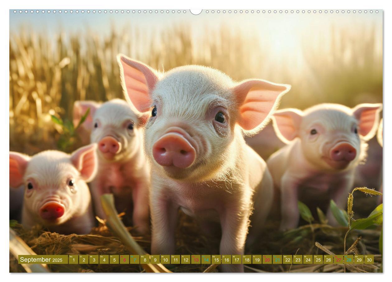 Bild: 9783435516650 | Tierkinder auf dem Land (Wandkalender 2025 DIN A2 quer), CALVENDO...