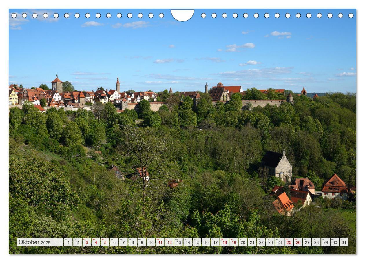 Bild: 9783435010417 | Rothenburg ob der Tauber. Sehenswürdigkeiten. (Wandkalender 2025...