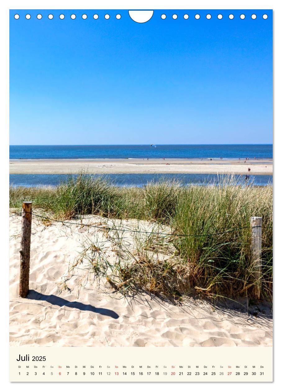 Bild: 9783435969586 | LANGEOOG Strandspaziergang (Wandkalender 2025 DIN A4 hoch),...